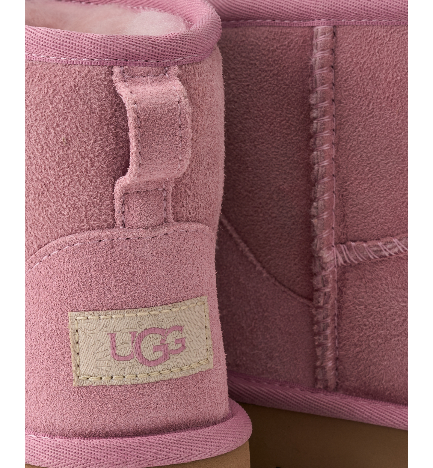 UGG® Kids' Classic Mini II Pull-On Booties - Dusty Orchid