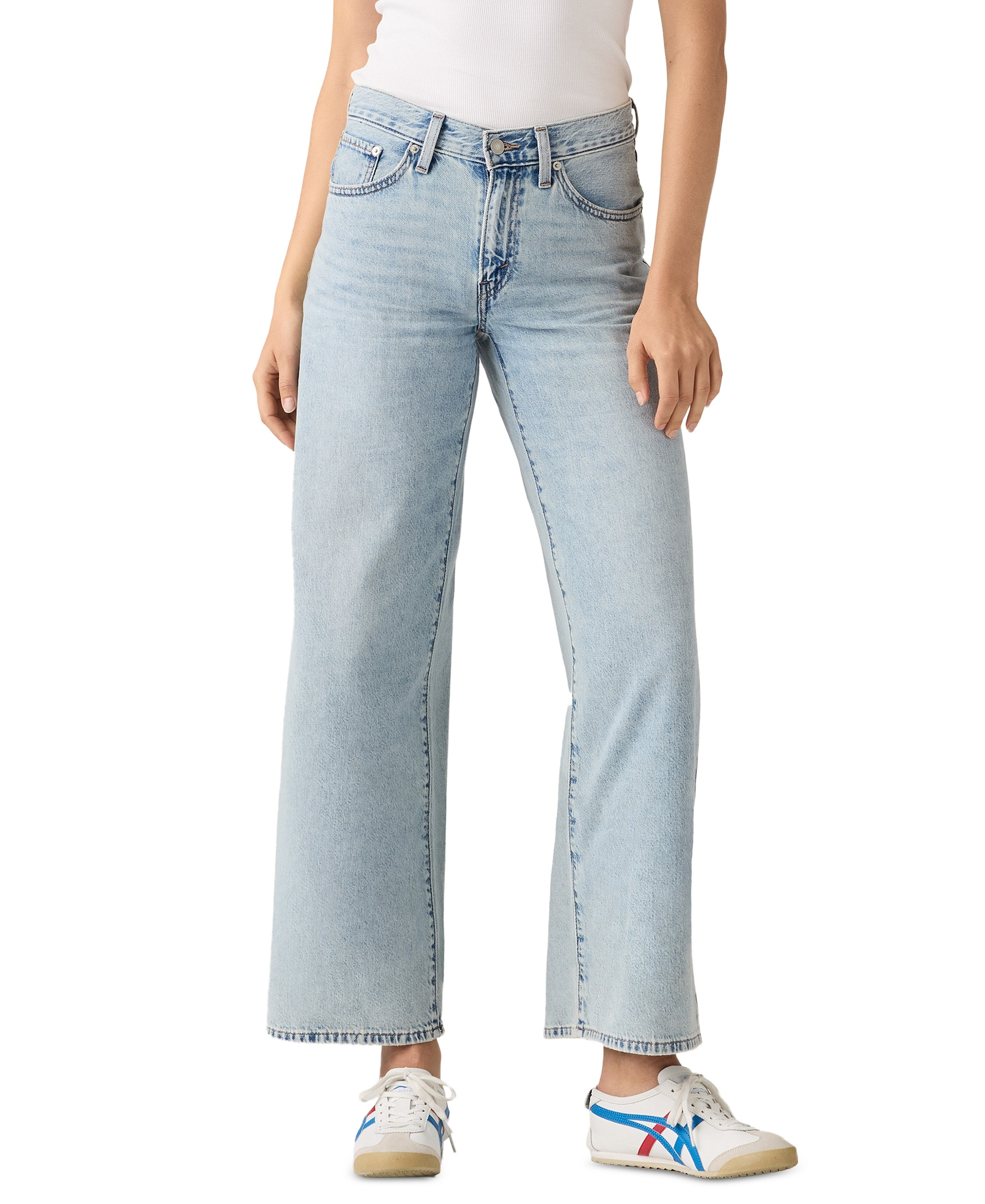 Levi's Women's Middy Wide-Leg Ankle Jeans - Main Character