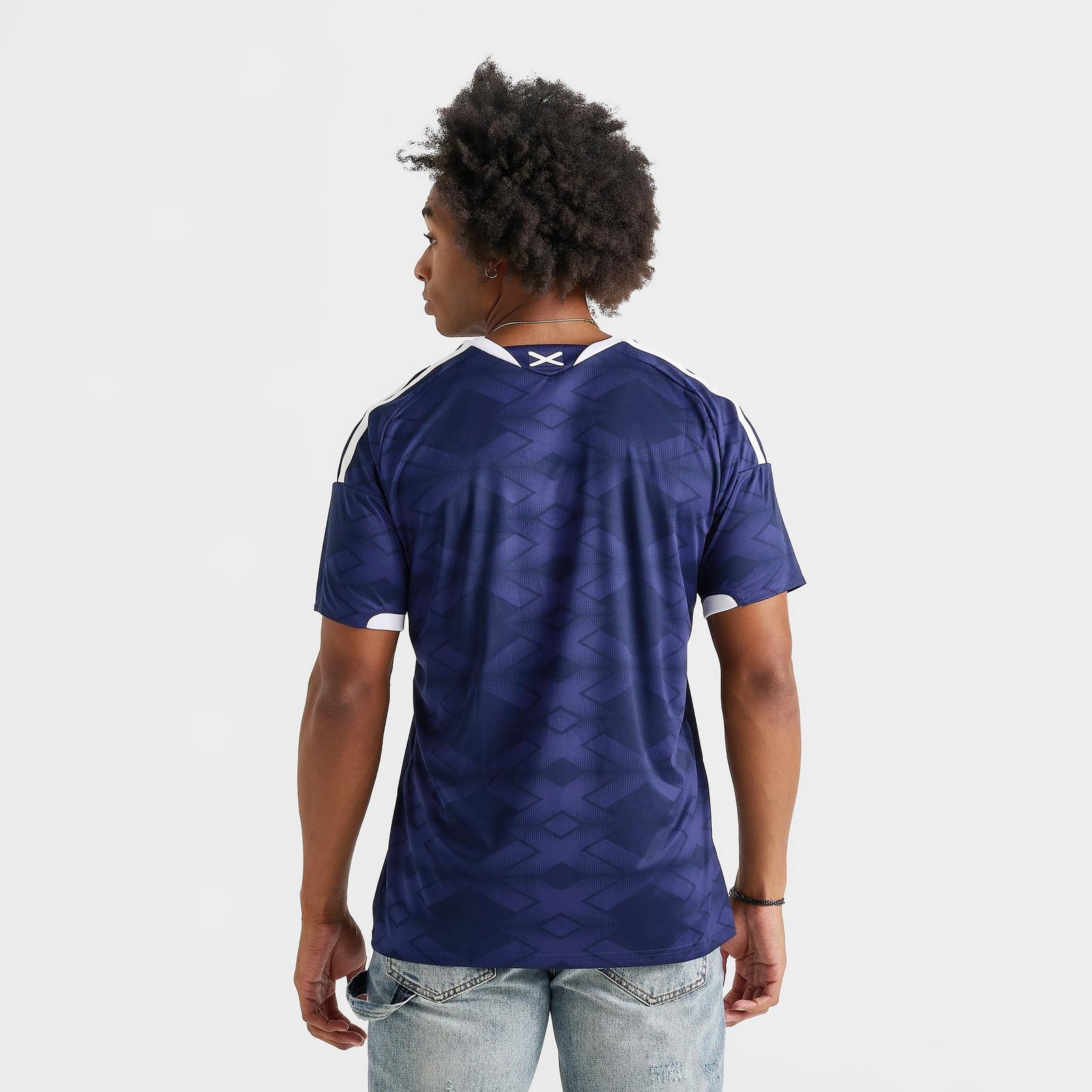 Men's adidas Scotland Home Replica Soccer Jersey - Night Sky - view 4