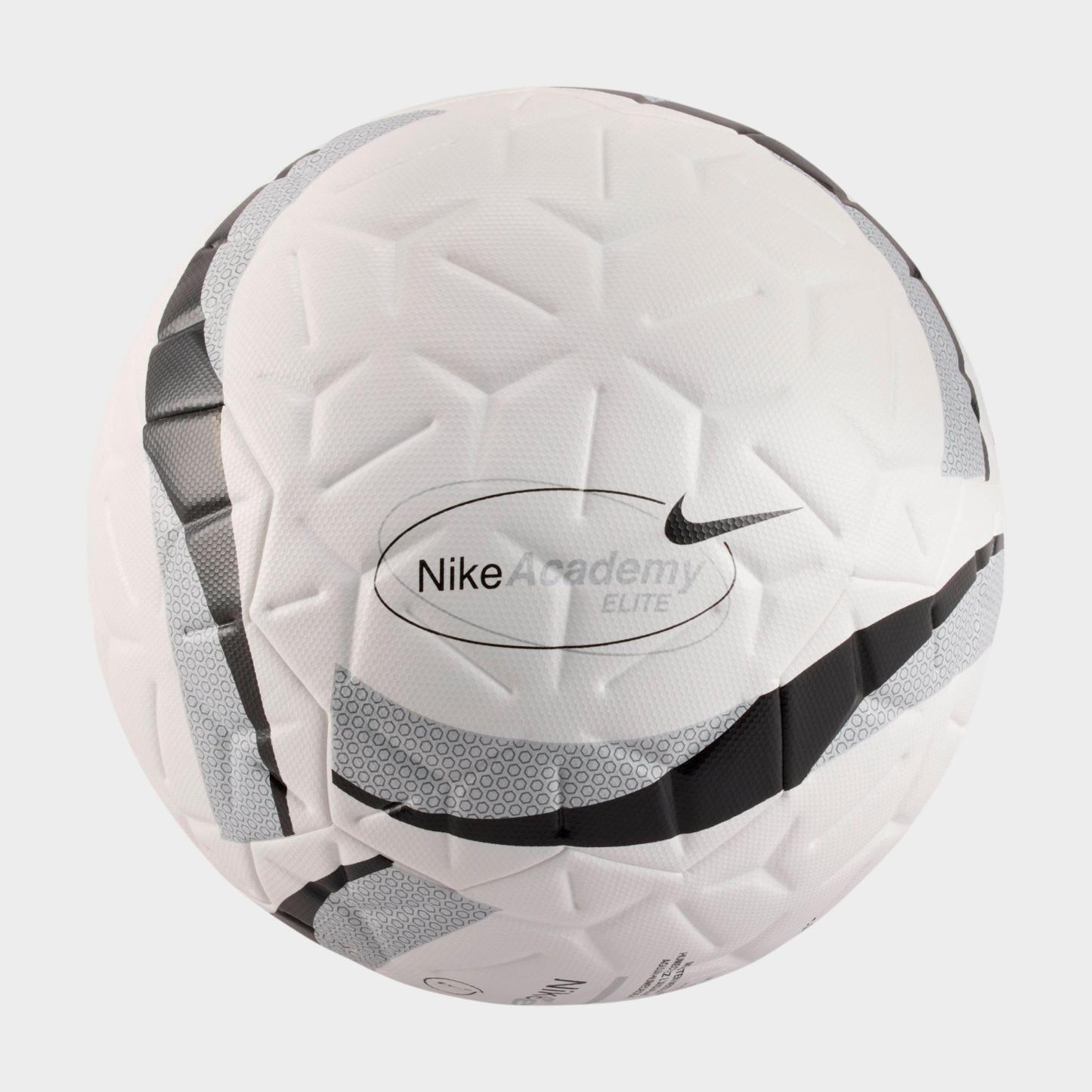 Nithtke Academy Elite Soccer Ball - White/Silver/Black