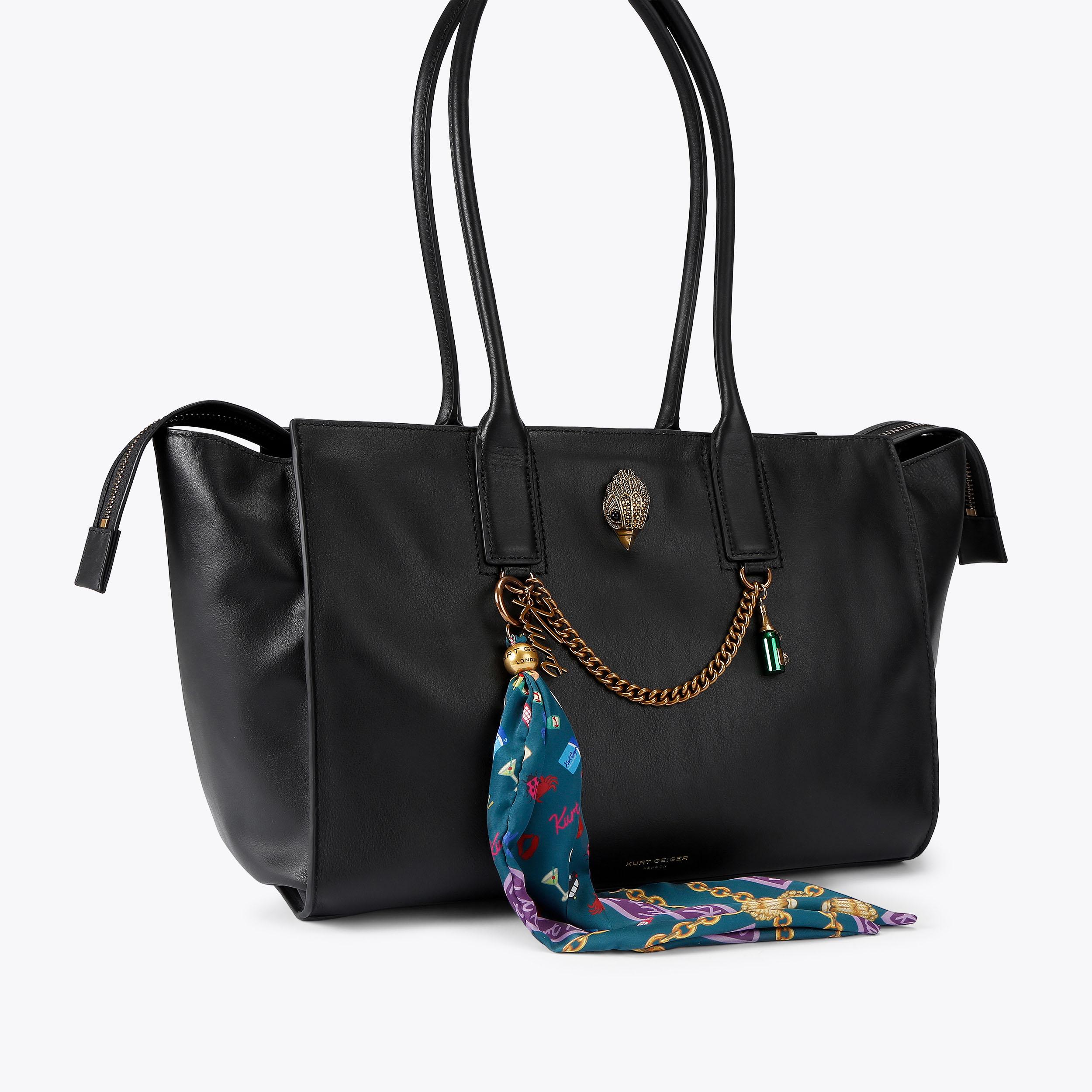 Kurt Geiger London Sloane Shopper Bag - Black - view 3