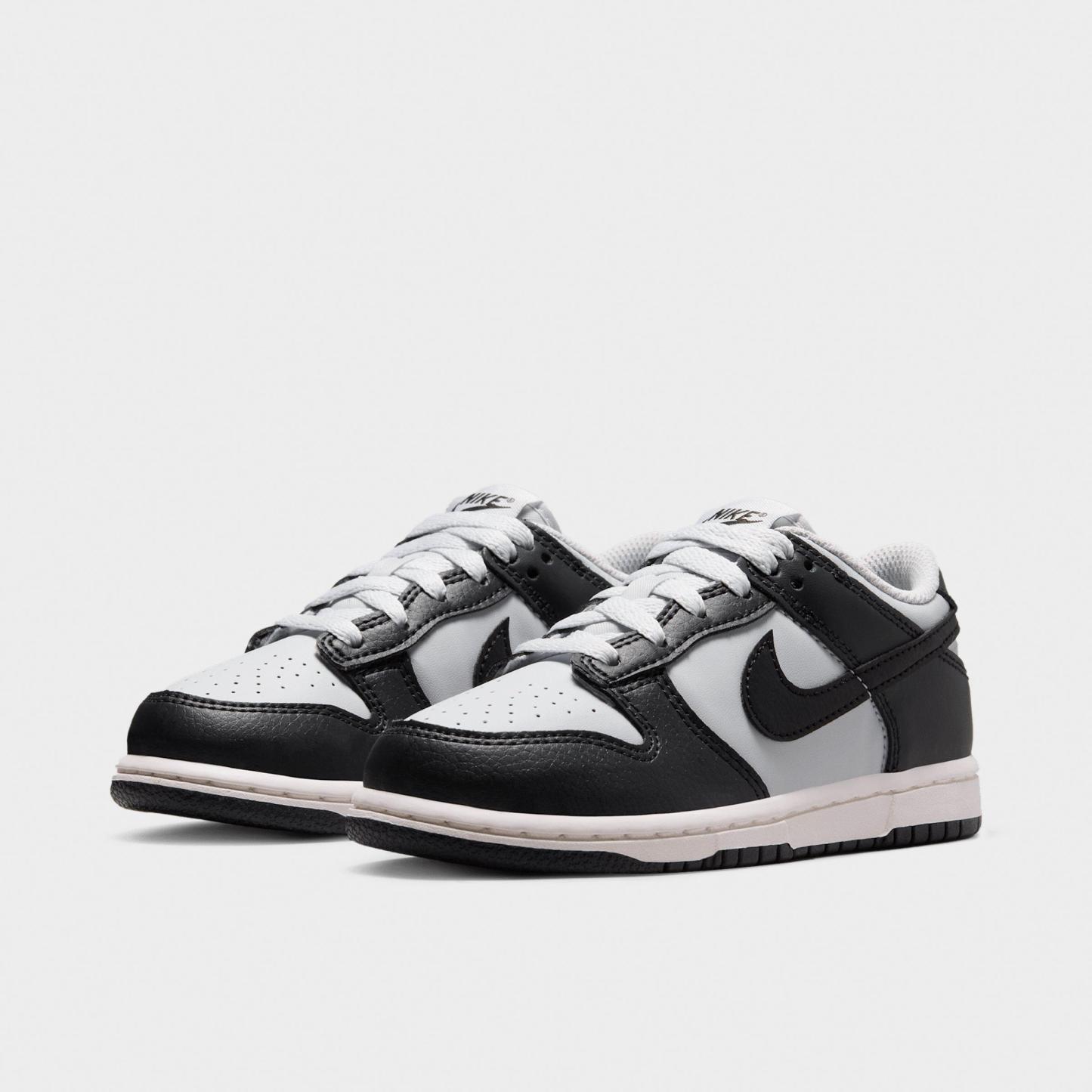 Little Kids' Nithtke Dunk Low Casual Shoes - Part 1 - Off Noir/Phantom/Sail/Black - Both shoes facing left
