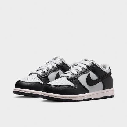 Little Kids' Nithtke Dunk Low Casual Shoes - Part 1 - Off Noir/Phantom/Sail/Black - Both shoes facing left