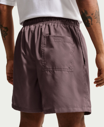 Nike Men's Club Flow Relaxed-Fit Drawstring Shorts - Tattoo/White
