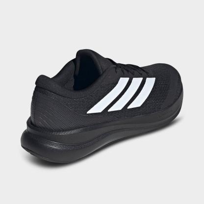 Men's adidas Runfalcon 6 Cloudfoam Running Shoes - Core Black/Cloud White/Carbon - Back view
