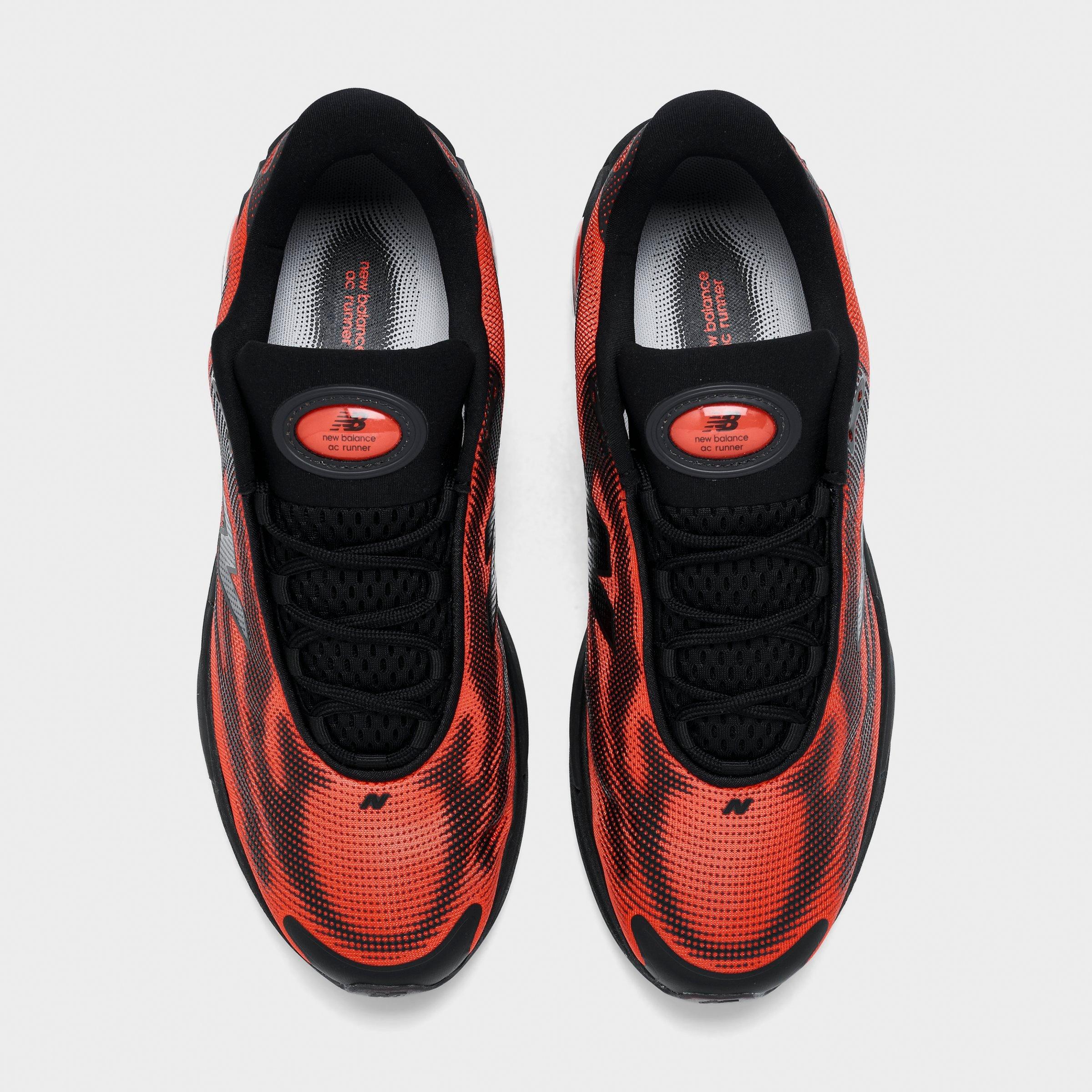 Men's New Balance AC Runner Running Shoes - Neo Flame/Black/Black Metallic - view 5