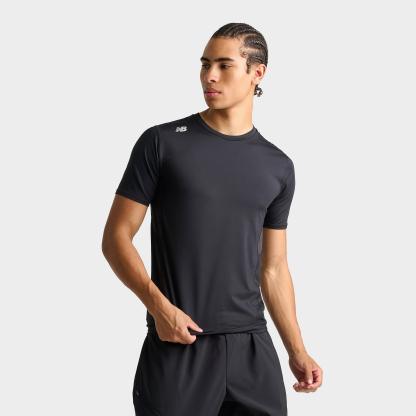 Men's New Balance Pace Compression Training T-Shirt - Team Black - view 1