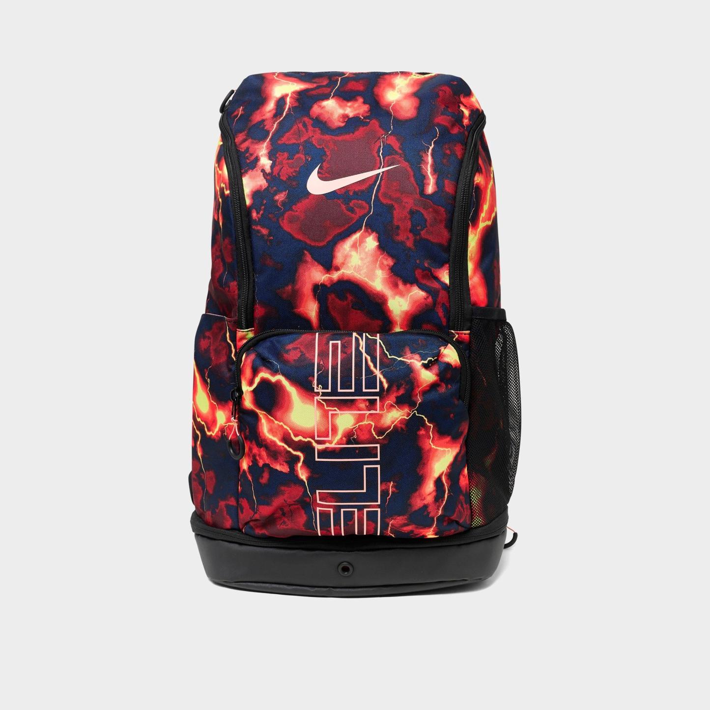 Nithtke Hoops Elite Basketball Backpack (32L) - Crimson Thunder