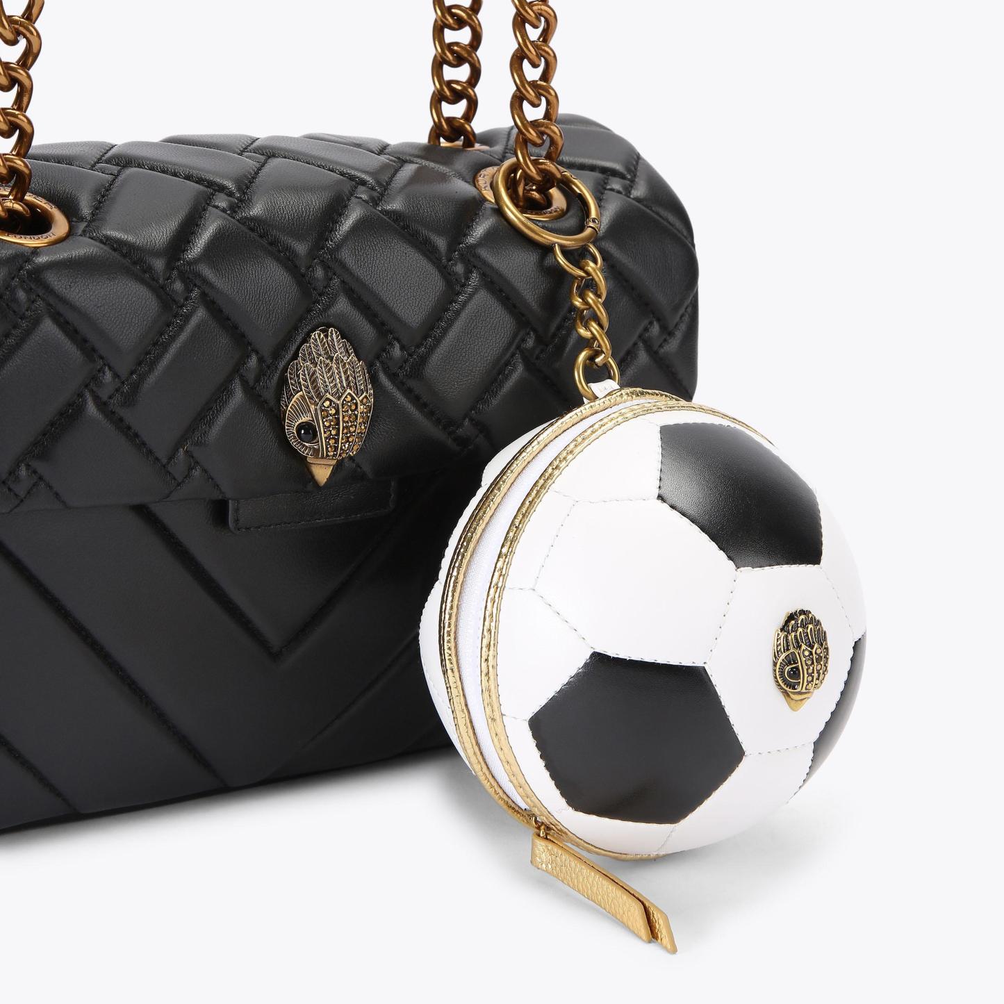 Kurt Geiger London Football Charm - White