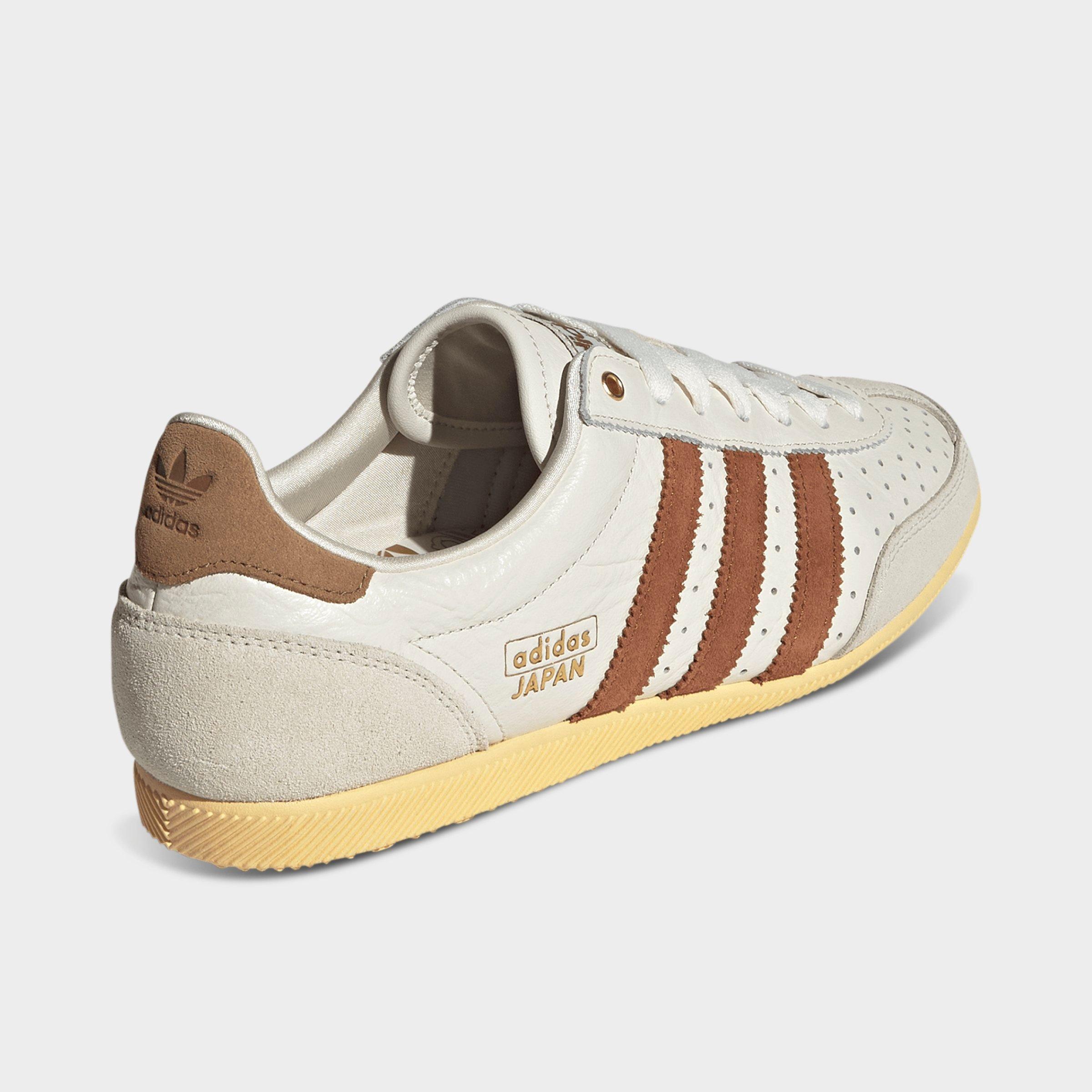 Women's adidas Originals Japan Casual Shoes - Part 2 - Off White/Dusky Bronze/Brown Desert - Back view
