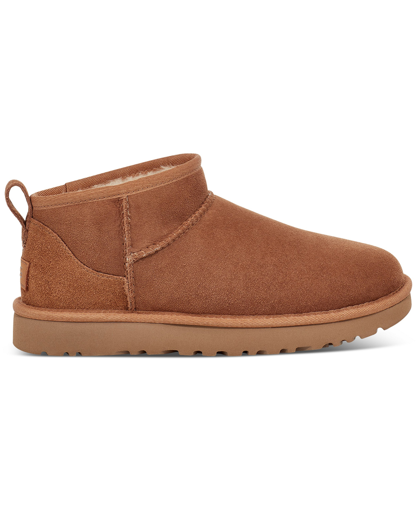 UGG® Women's Classic Ultra Mini Pull-On Booties - Chestnut
