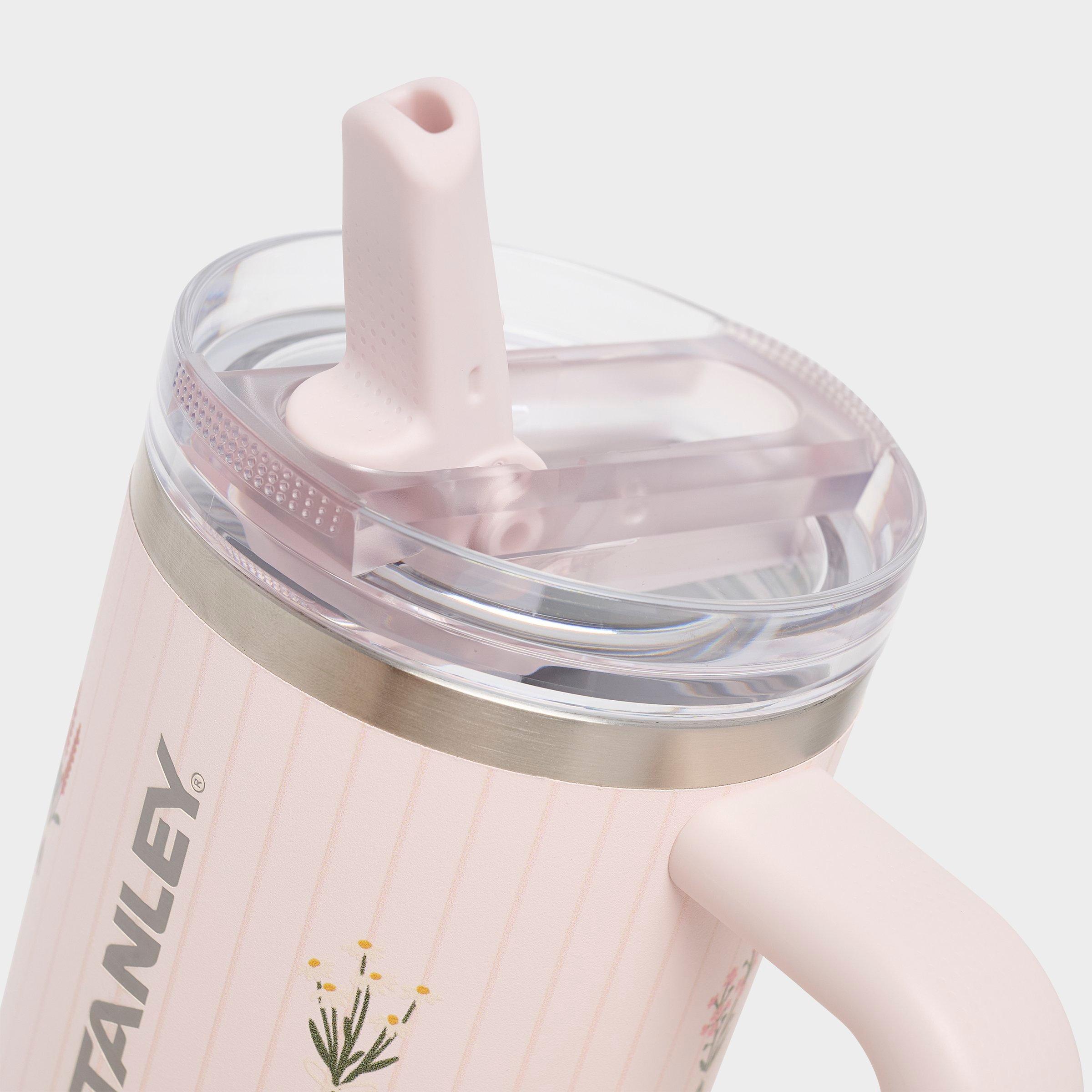 Stanley x Caitlin Clark Quencher ProTour Flip Straw Tumbler (30 oz) - Rose Quartz Bouquet