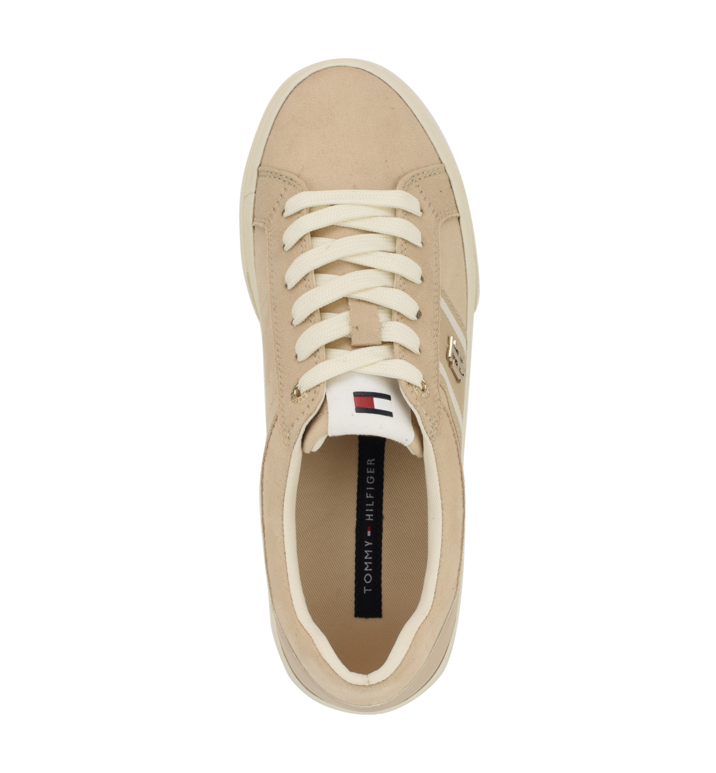 Tommy Hilfiger Women's Badria Logo Platform Sneakers - Light Natural