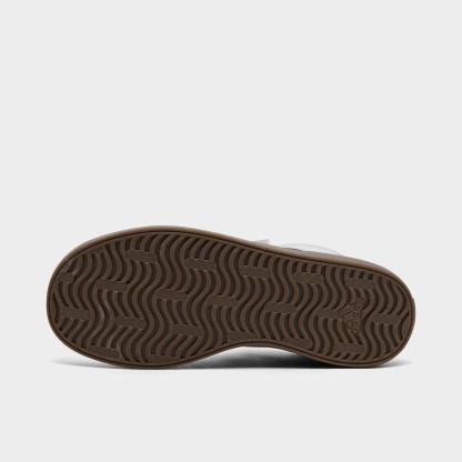 Little Kids' adidas VL Court 3.0 Hook-And-Loop Casual Shoes - Cloud White/Core Black/Grey One - Bottom view