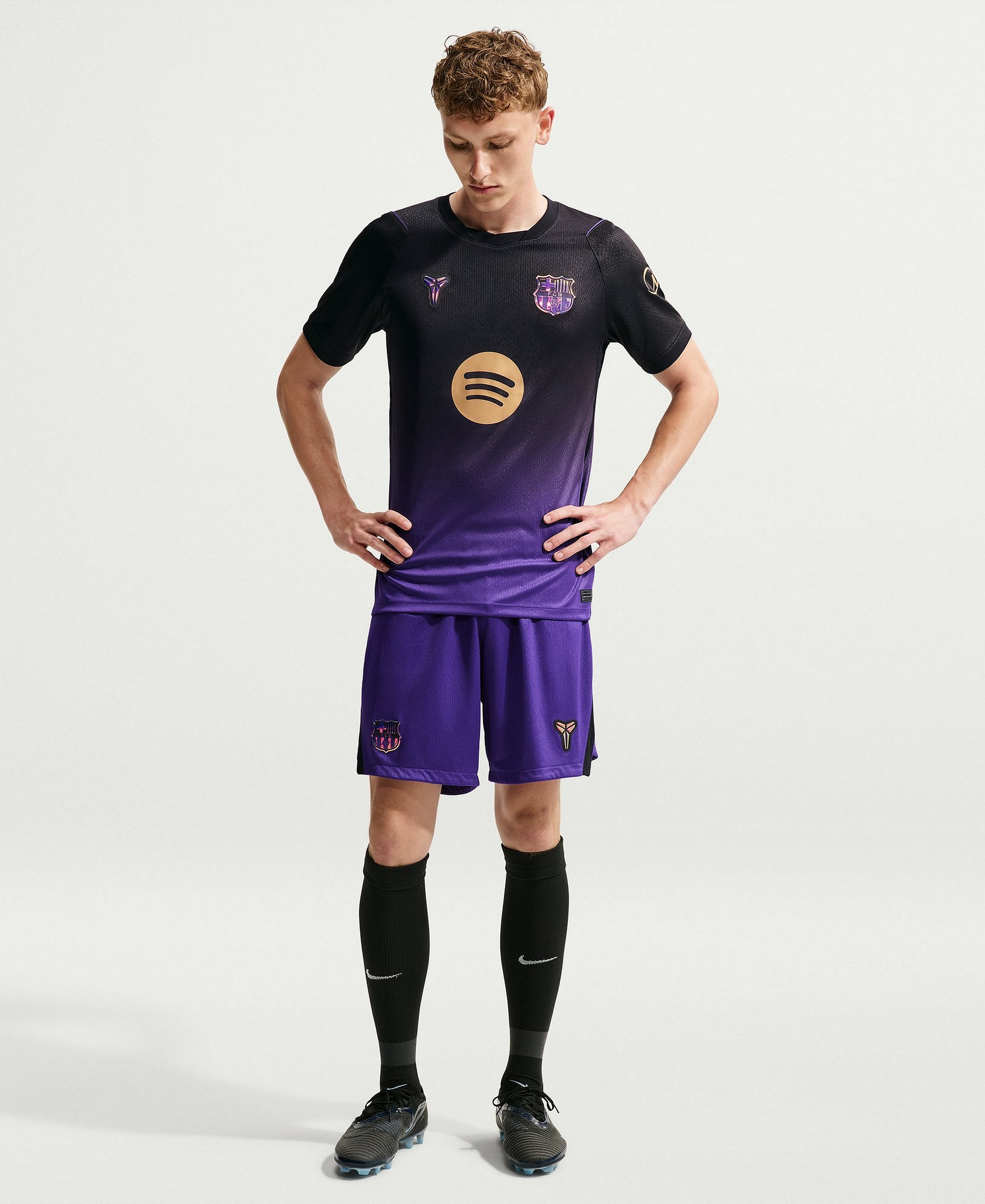 Nike Men's Purple Barcelona 2026/27 Away Stadium Replica Jersey - Purple
