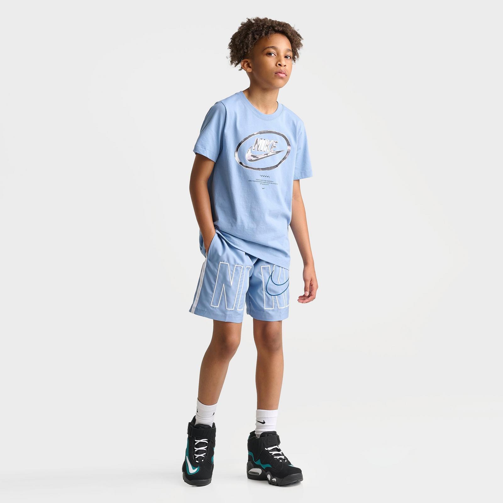 Big Kids' Nike Multi Dri-FIT Training Shorts - Work Blue/White