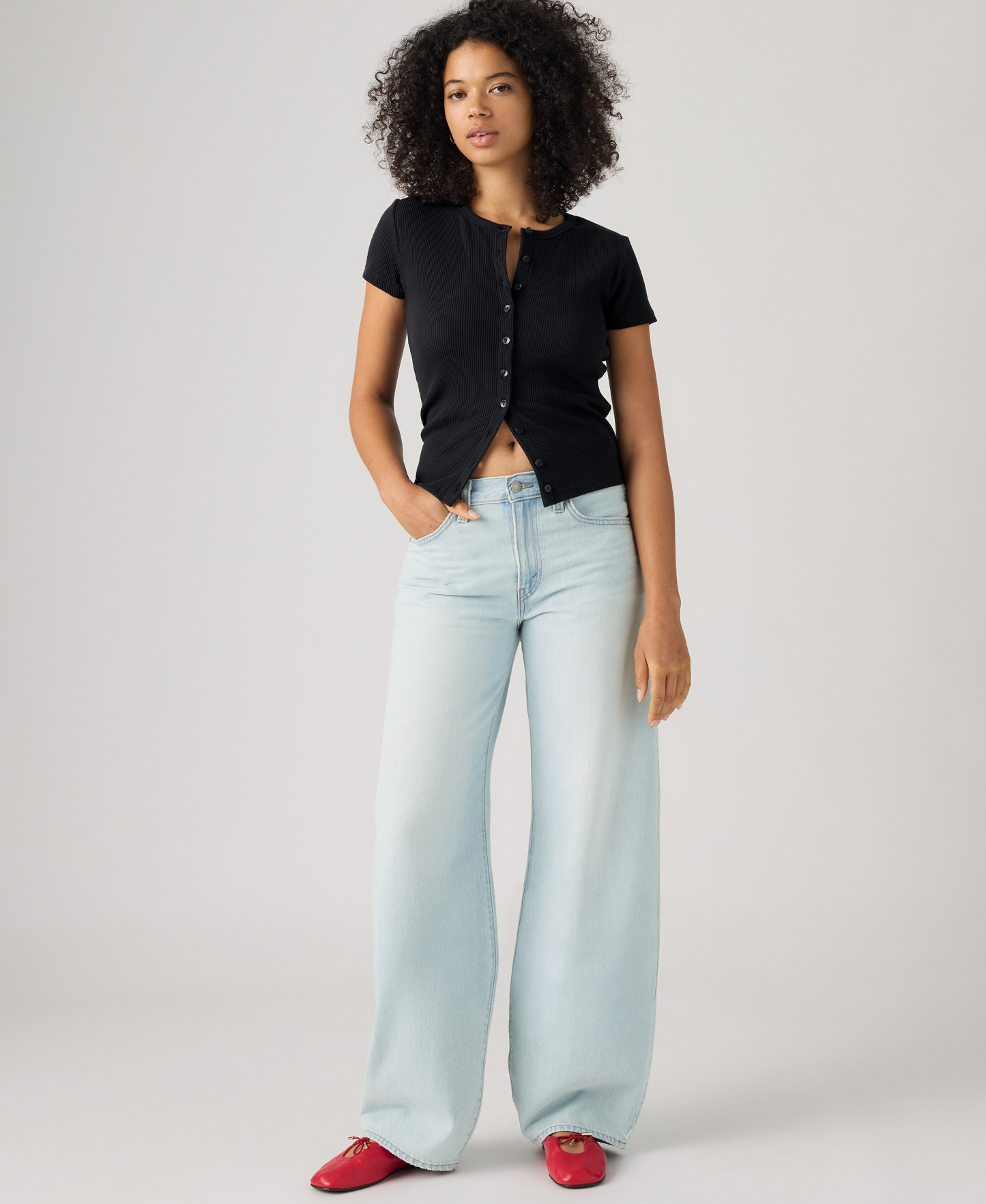 Levi's Women's Mid-Rise Middy Balloon Jeans - Pick Up Lane