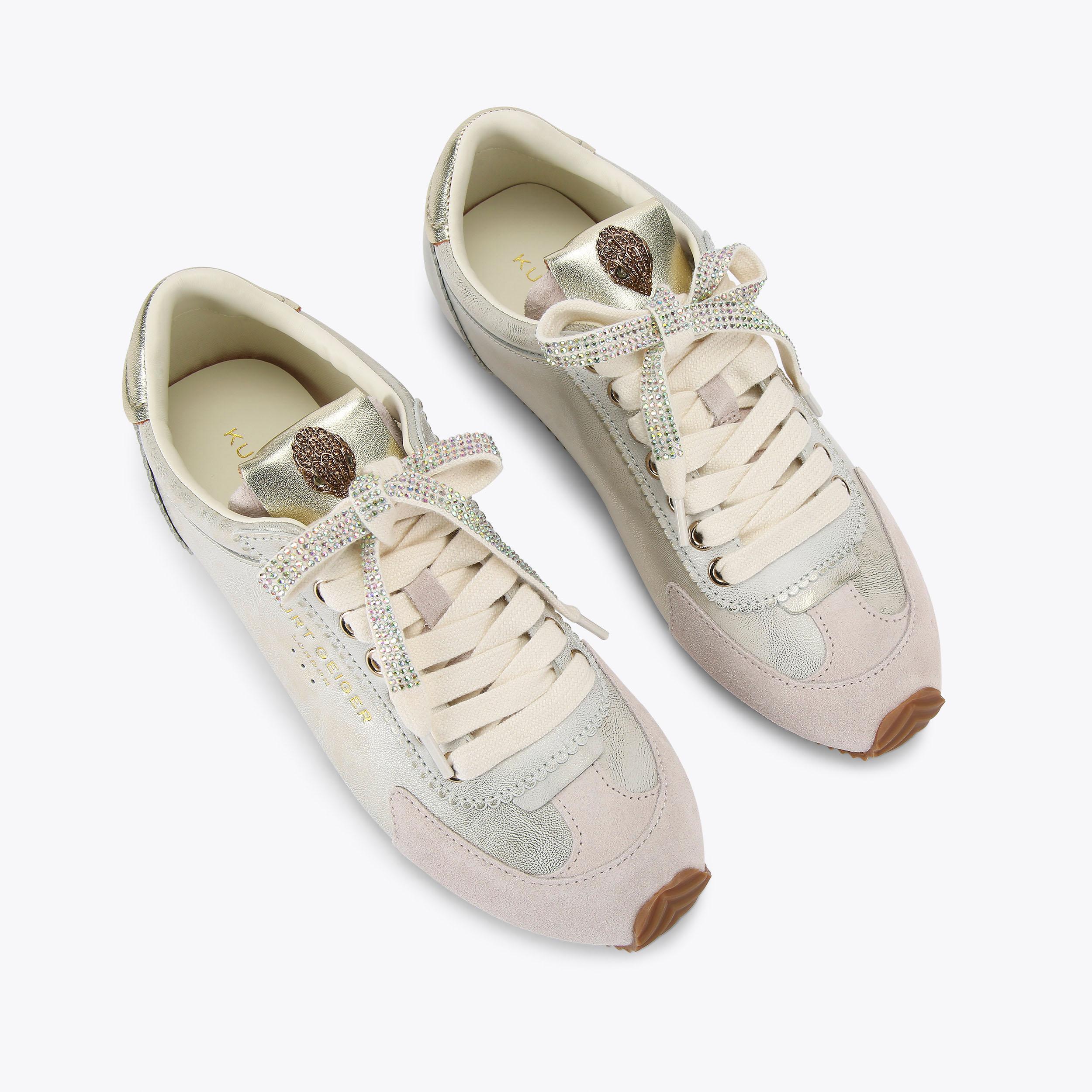 Kurt Geiger London Islington Sneaker - White - view 3
