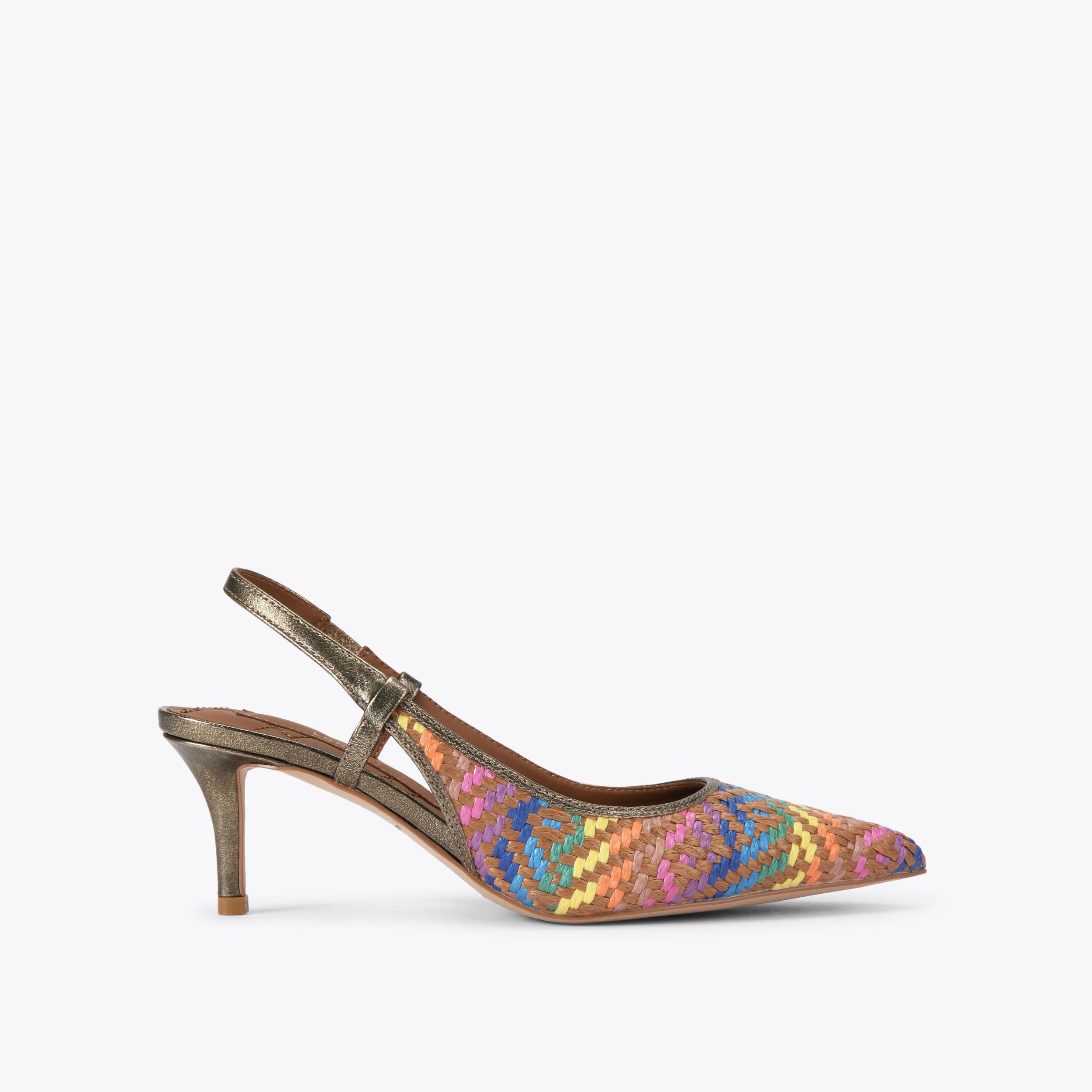 Kurt Geiger London Belgravia Sling Back Heel - Multi Colored