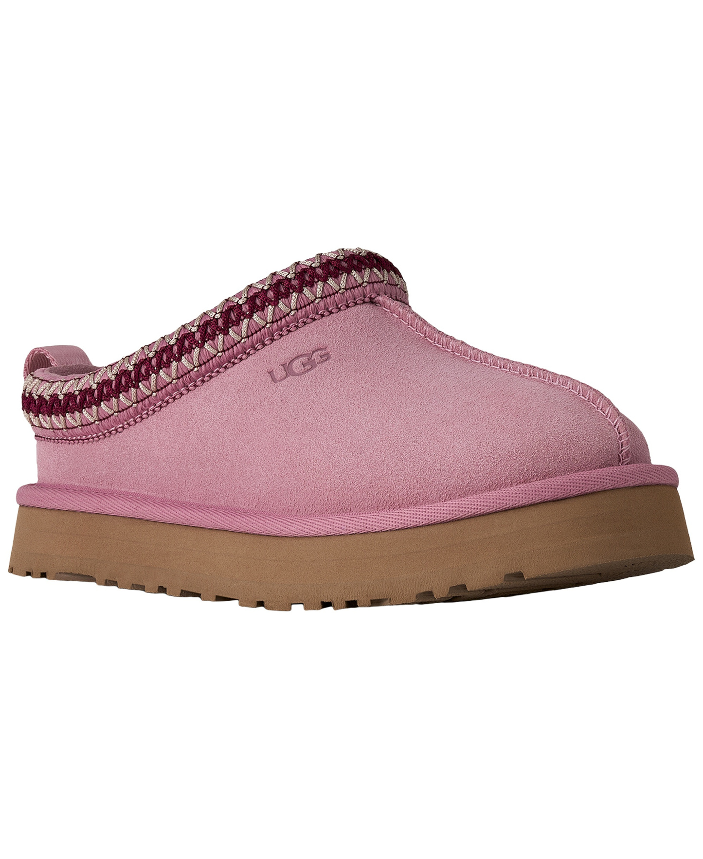 UGG® Kids Tazz Slip-On Clog Slippers - Dusty Orchid