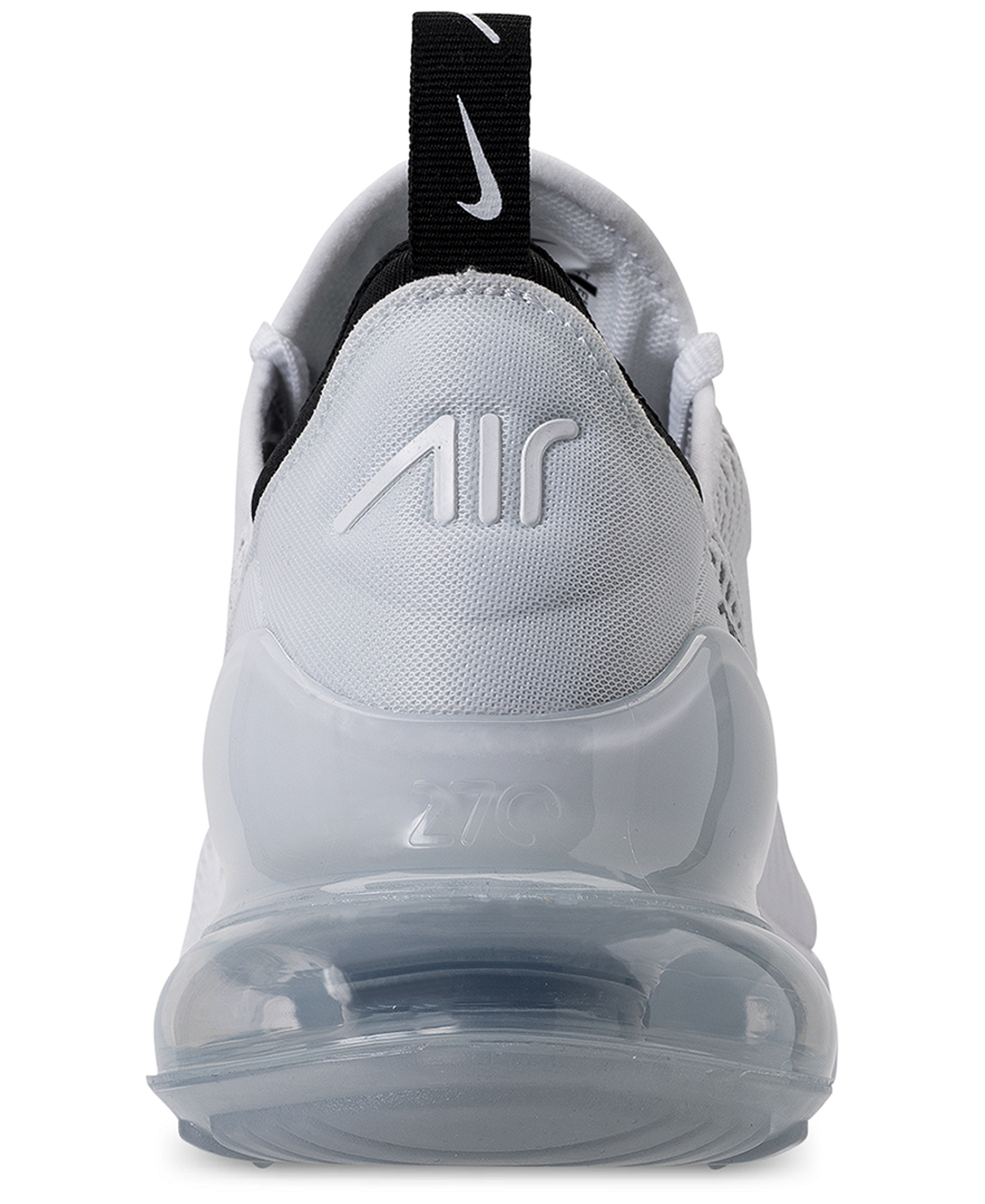 Nike Men's Air Max 270 Casual Sneakers from Finish Line - White, Black