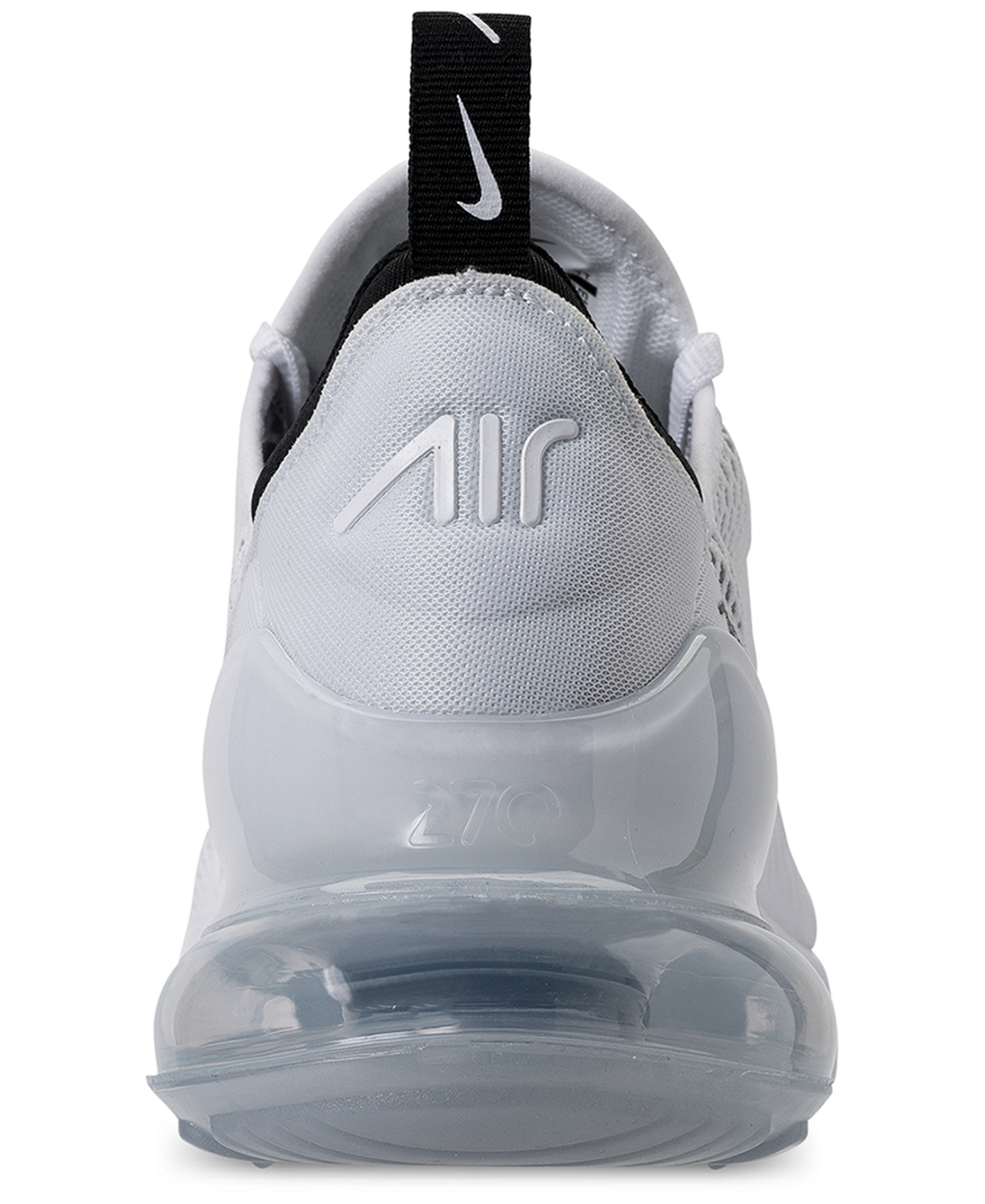 Nike Men's Air Max 270 Casual Sneakers from Finish Line - White, Black