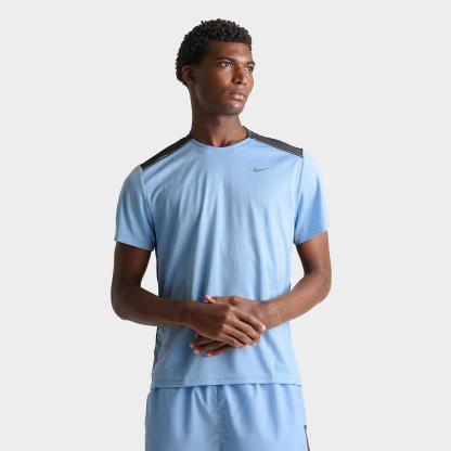 Men's Nithtke Miler Dri-FIT Running T-Shirt - Psychic Blue/Anthracite