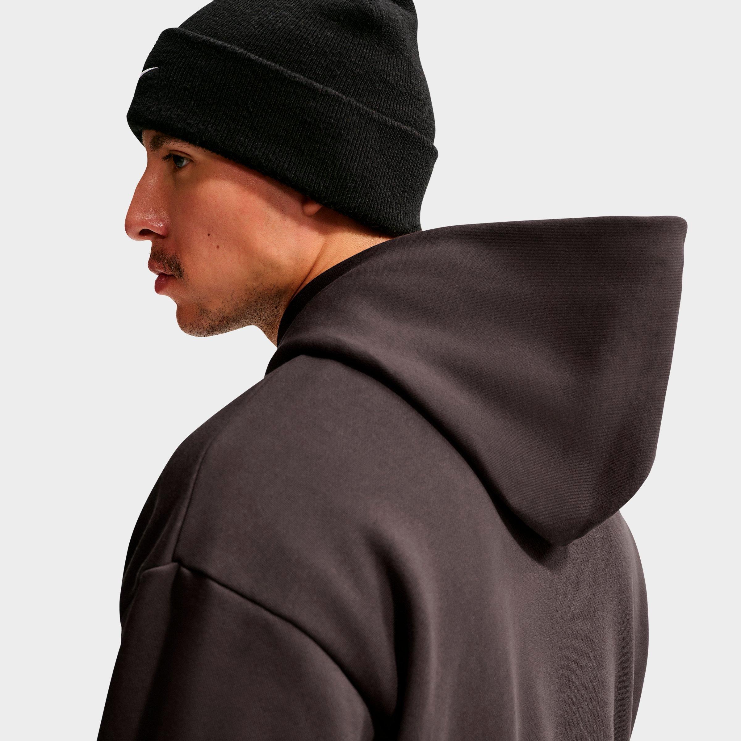 Men's Nithtke Solo Swoosh Pullover Hoodie - Velvet Brown/Sail