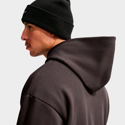 Men's Nithtke Solo Swoosh Pullover Hoodie - Velvet Brown/Sail