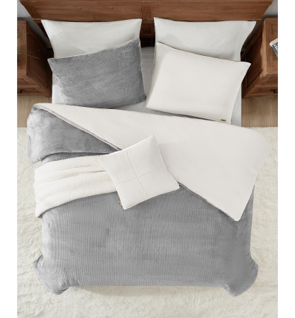 UGG® Brody Reversible Comforter Sets - Stone