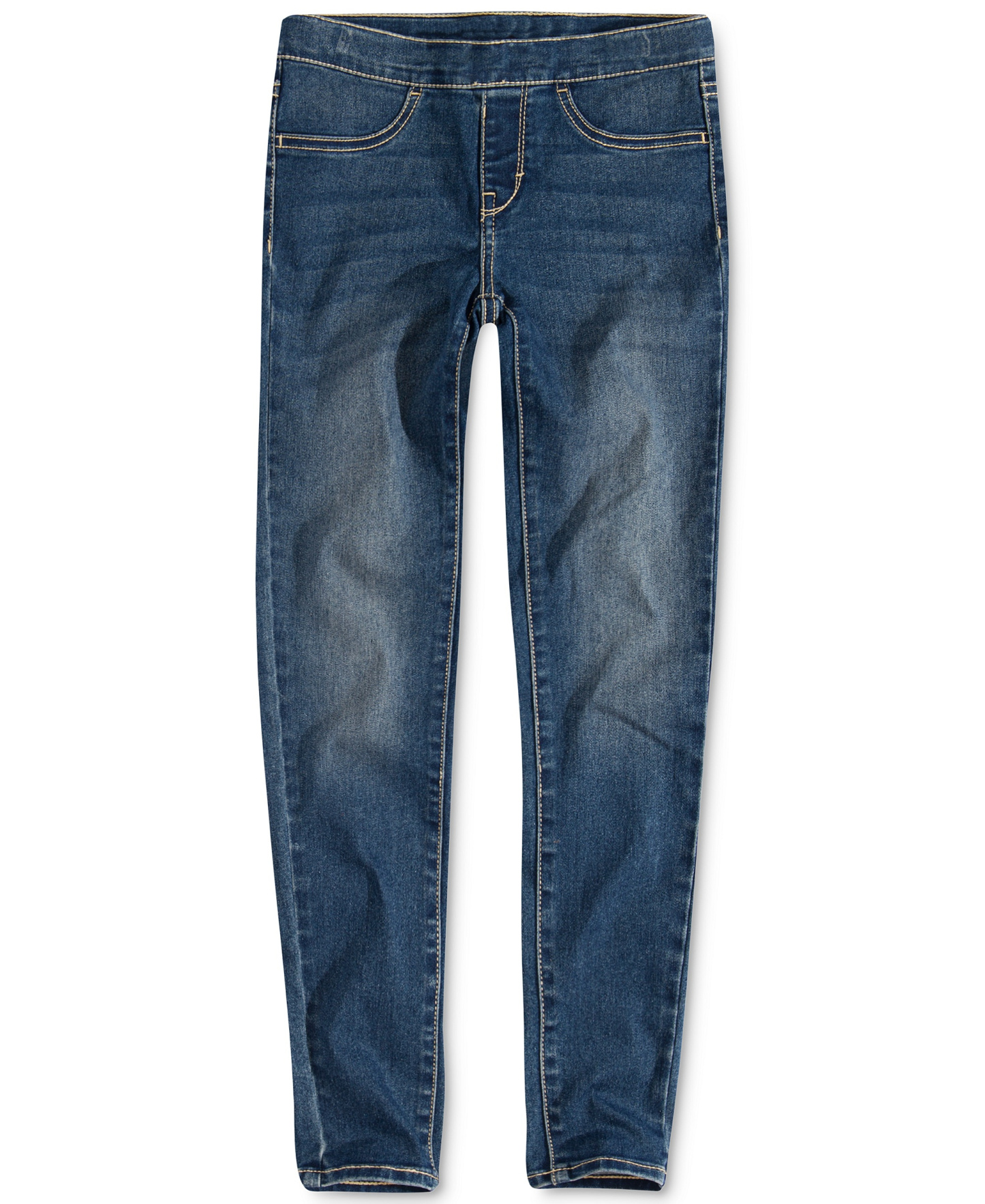 Levi's Girls' 7-16 Pull On Jegging - Medium Blue