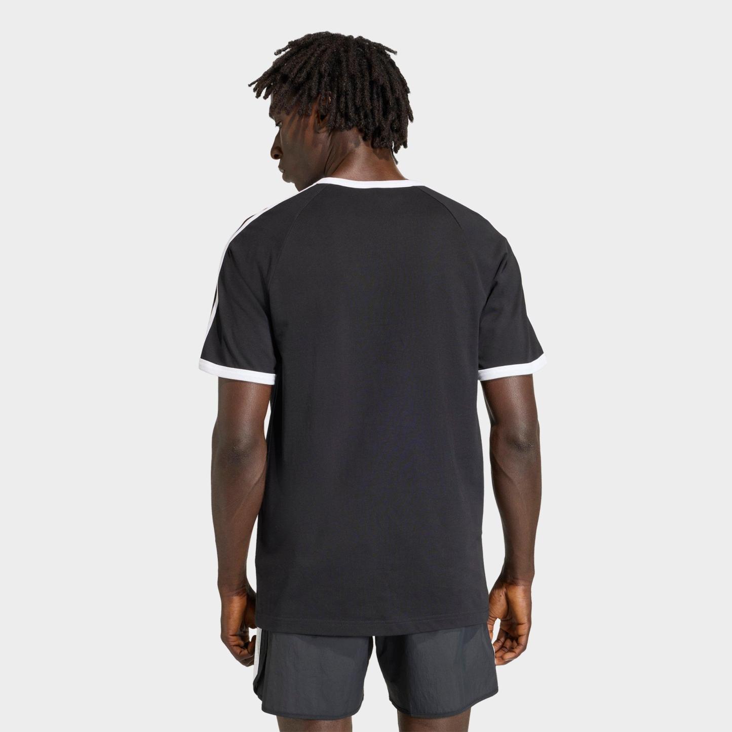 Men's adidas Originals adicolor 3-Stripes T-Shirt - Black