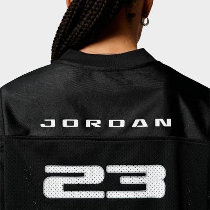 Women's Jordan Brooklyn Short-Sleeve Jersey Top - Black
