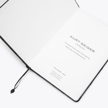 Kurt Geiger London Eagle Notebook - Black - view 4