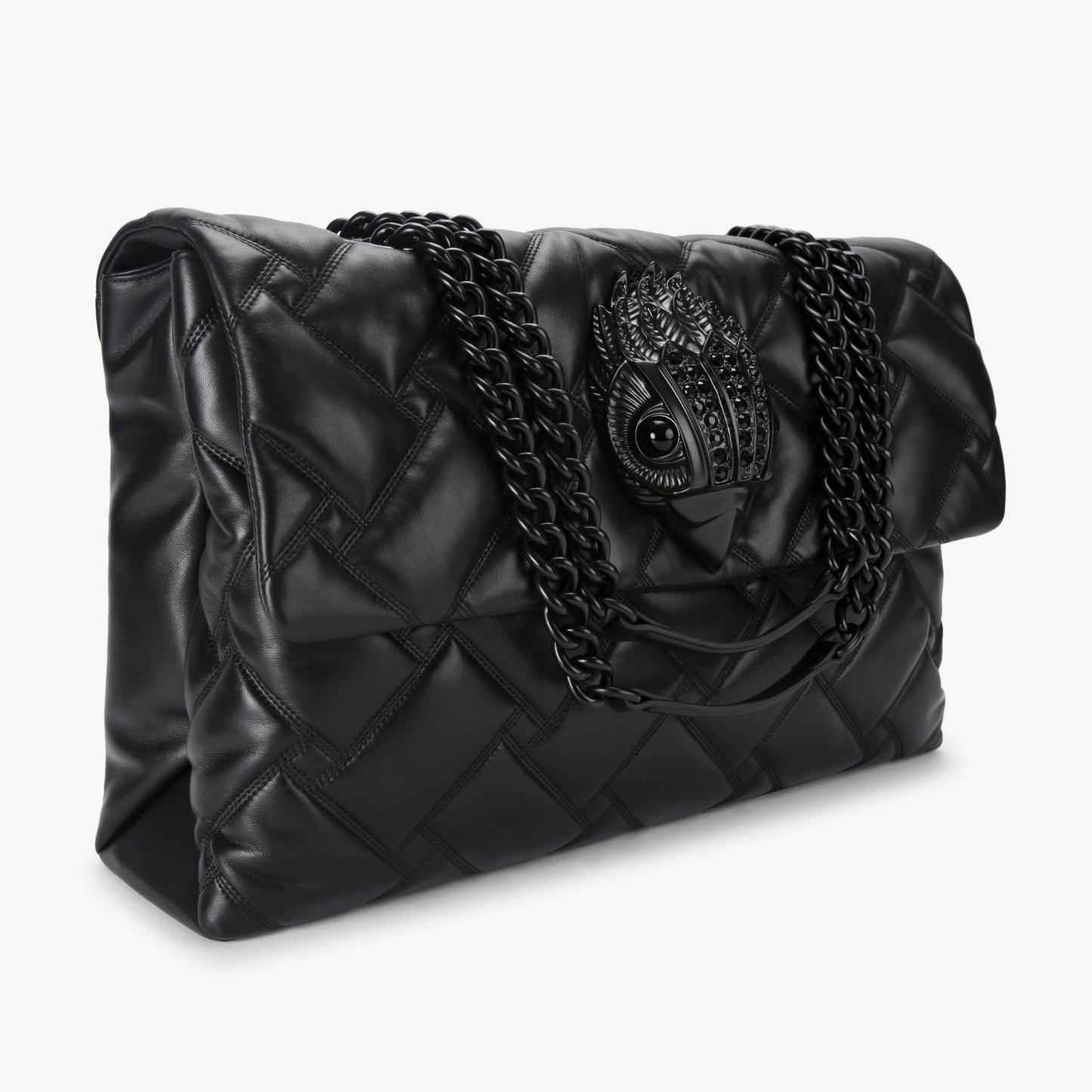 Kurt Geiger London Macro Kensington Drench Bag - Black - view 3