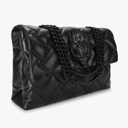 Kurt Geiger London Macro Kensington Drench Bag - Black - view 3