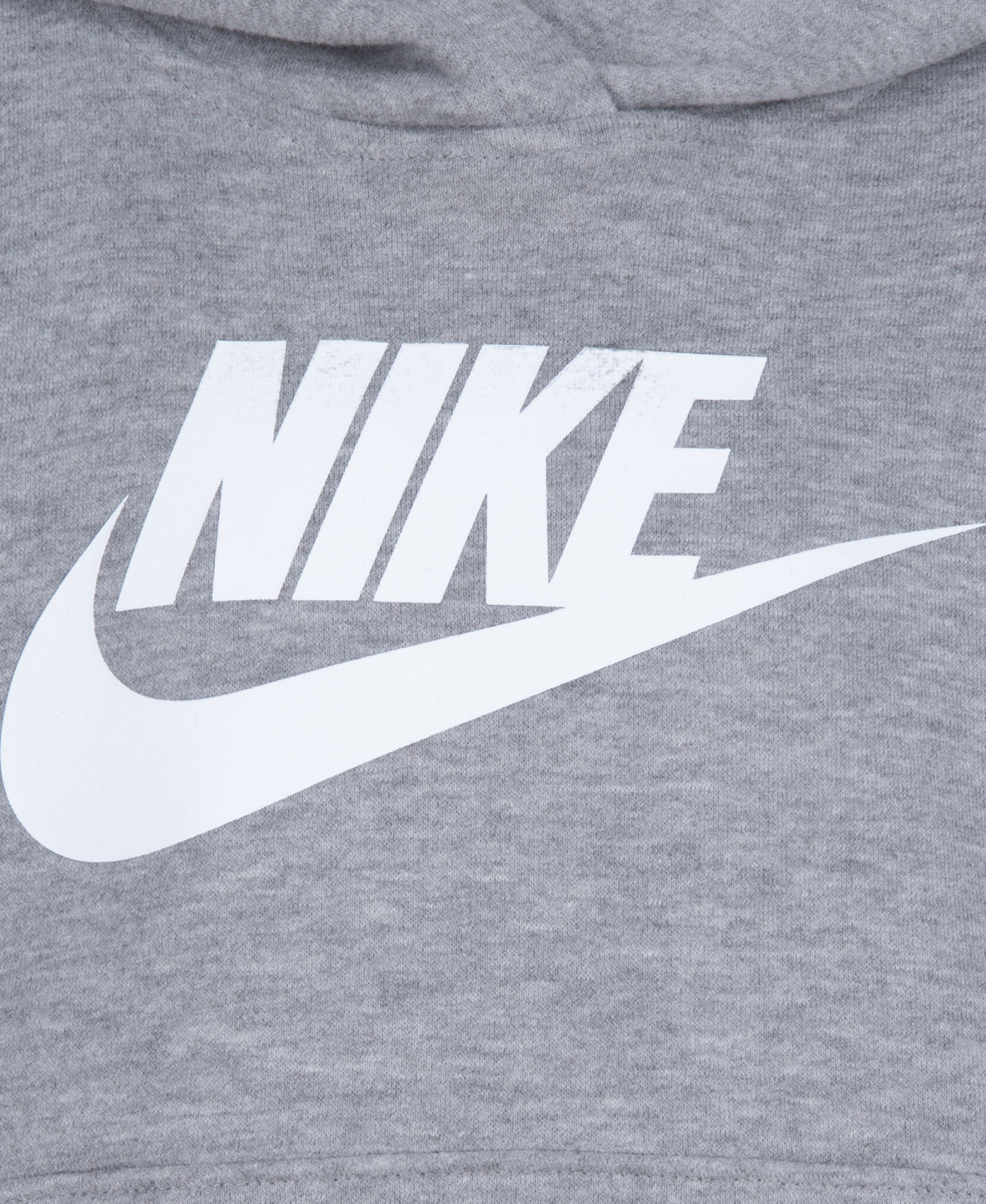 Nike Boys' 4-7 Club Fleece Logo Hoodie and Sweatpants, 2-Piece Set - Dark Gray Heather