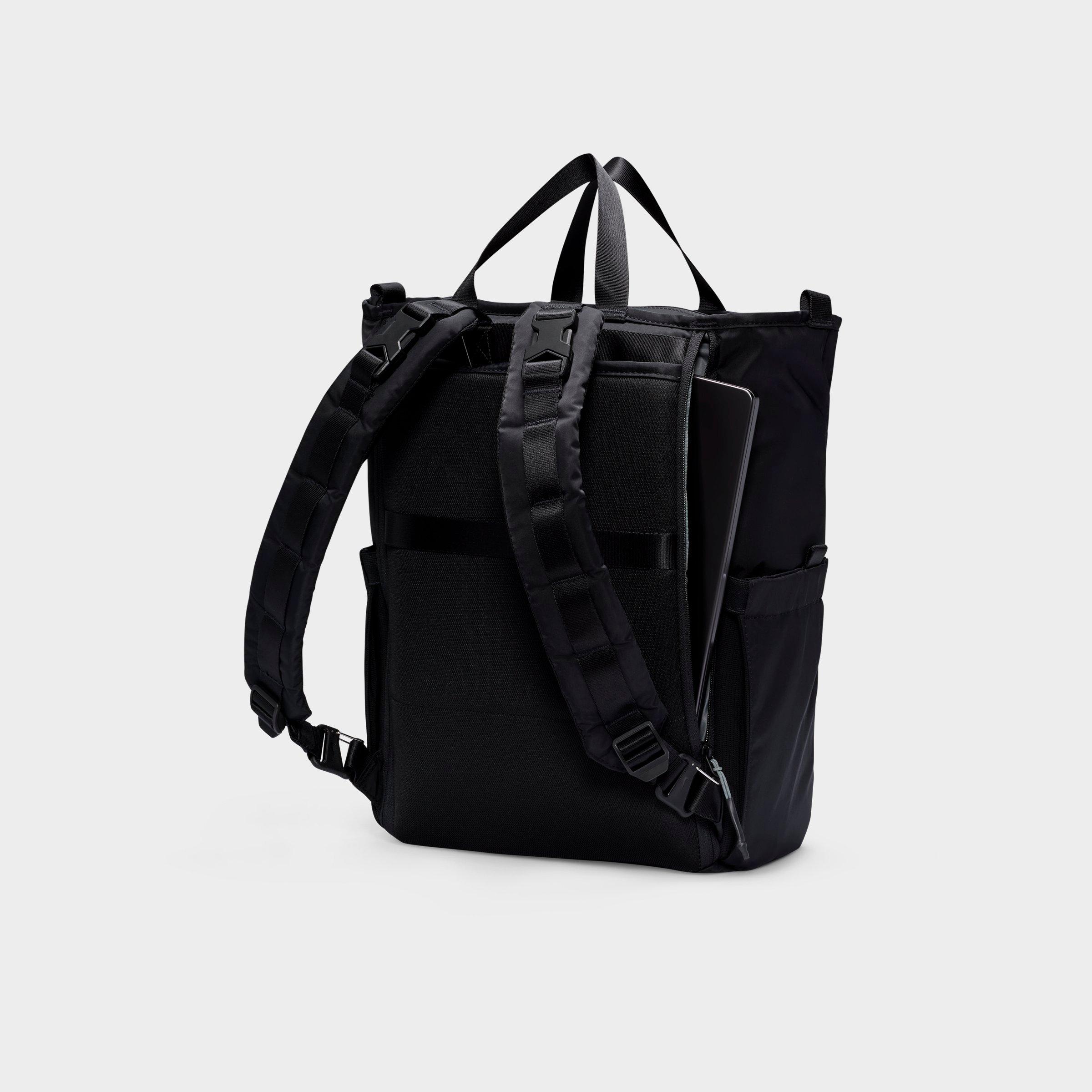 Nithtke Medium Convertible Diaper Bag 2.0 (25L) - Black/Anthracite