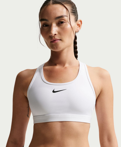Nike Women's Mid-Rise Biker Shorts - Lt Magenta/white