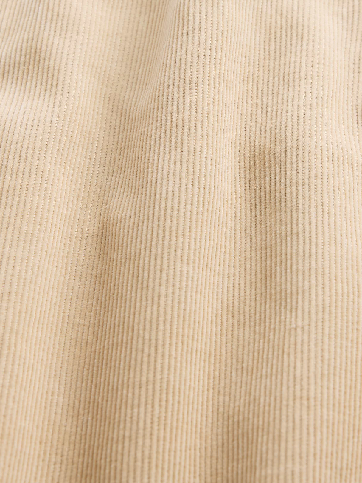 High Rise Khaki Stripe Barrel Jeans - Iconic khaki tan
