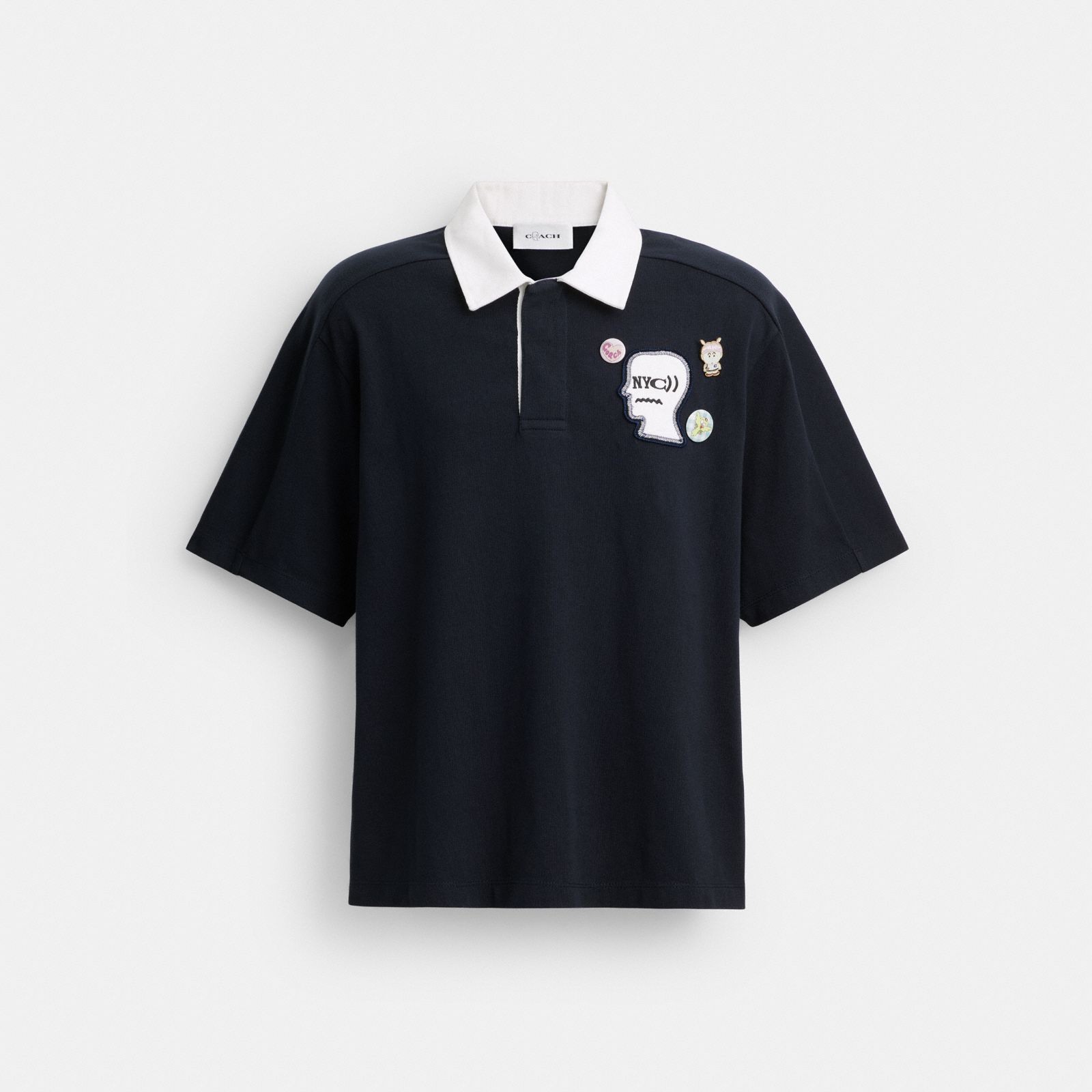 Coach | Brain Dead Rugby Polo - Navy Blue
