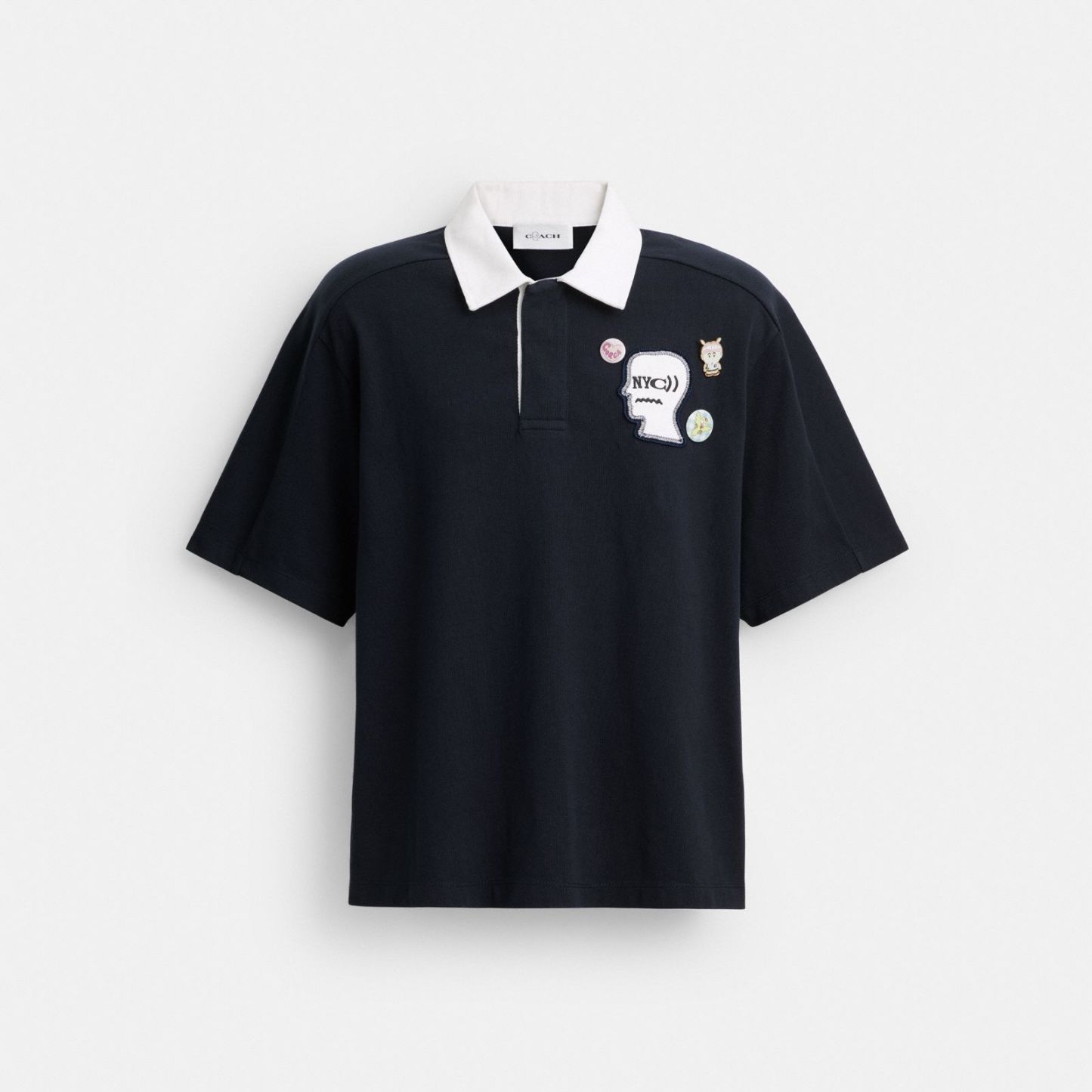 Coach | Brain Dead Rugby Polo - Navy Blue
