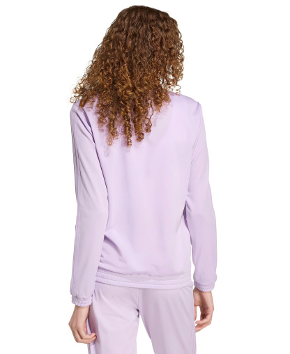 adidas Women's Tricot 3-Stripes Track Jacket - Powder Plum