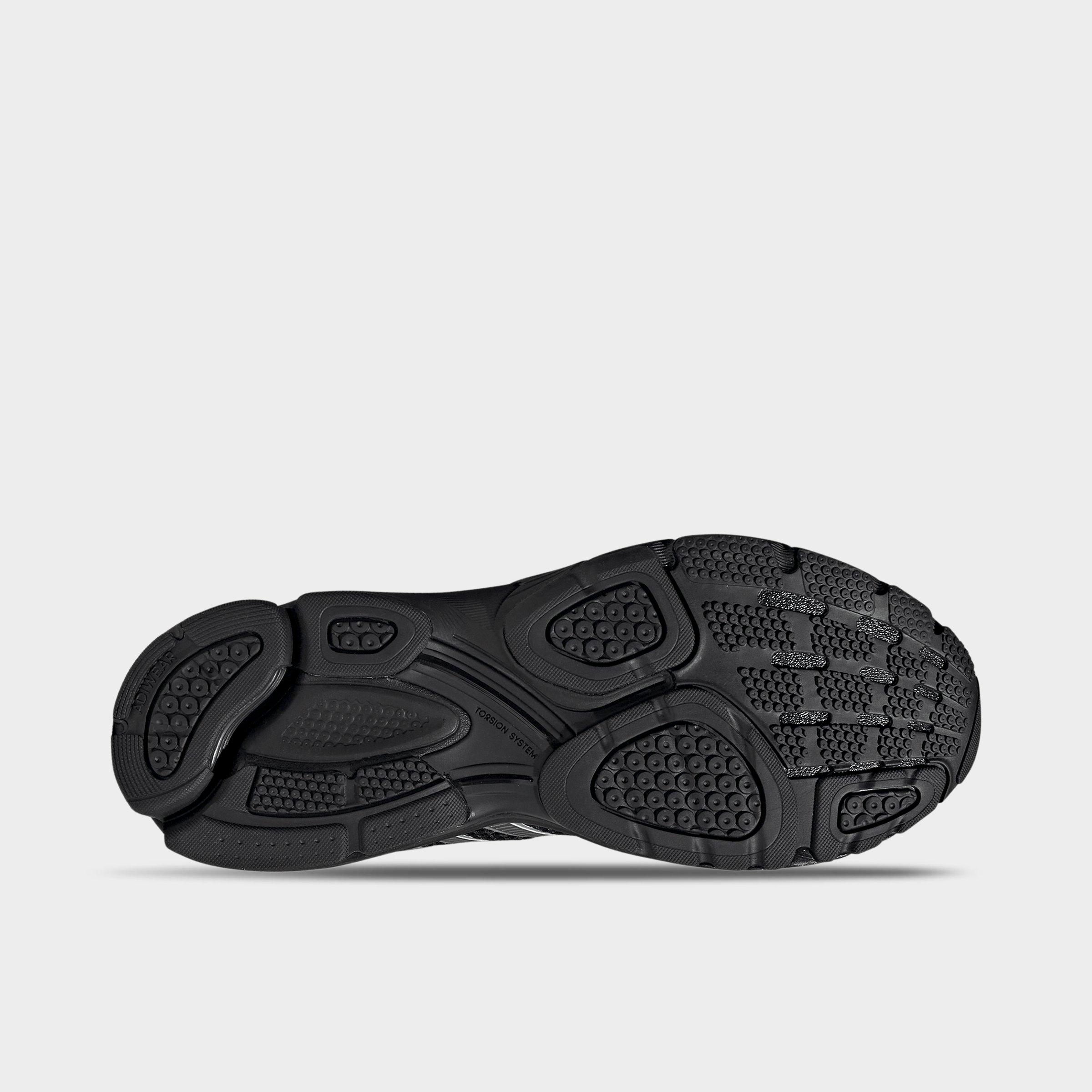Men's adidas Spiritain 2000 Casual Shoes - Part 1 - Core Black/Iron Metallic/Matte Silver - Bottom view