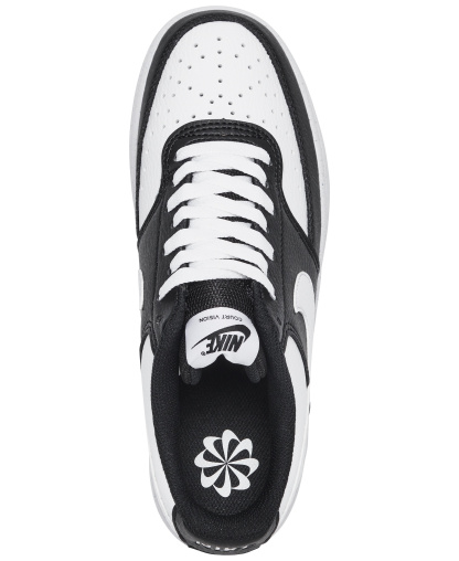 Nike Women's Court Vision Low Next Nature Casual Sneakers from Finish Line - Black, White