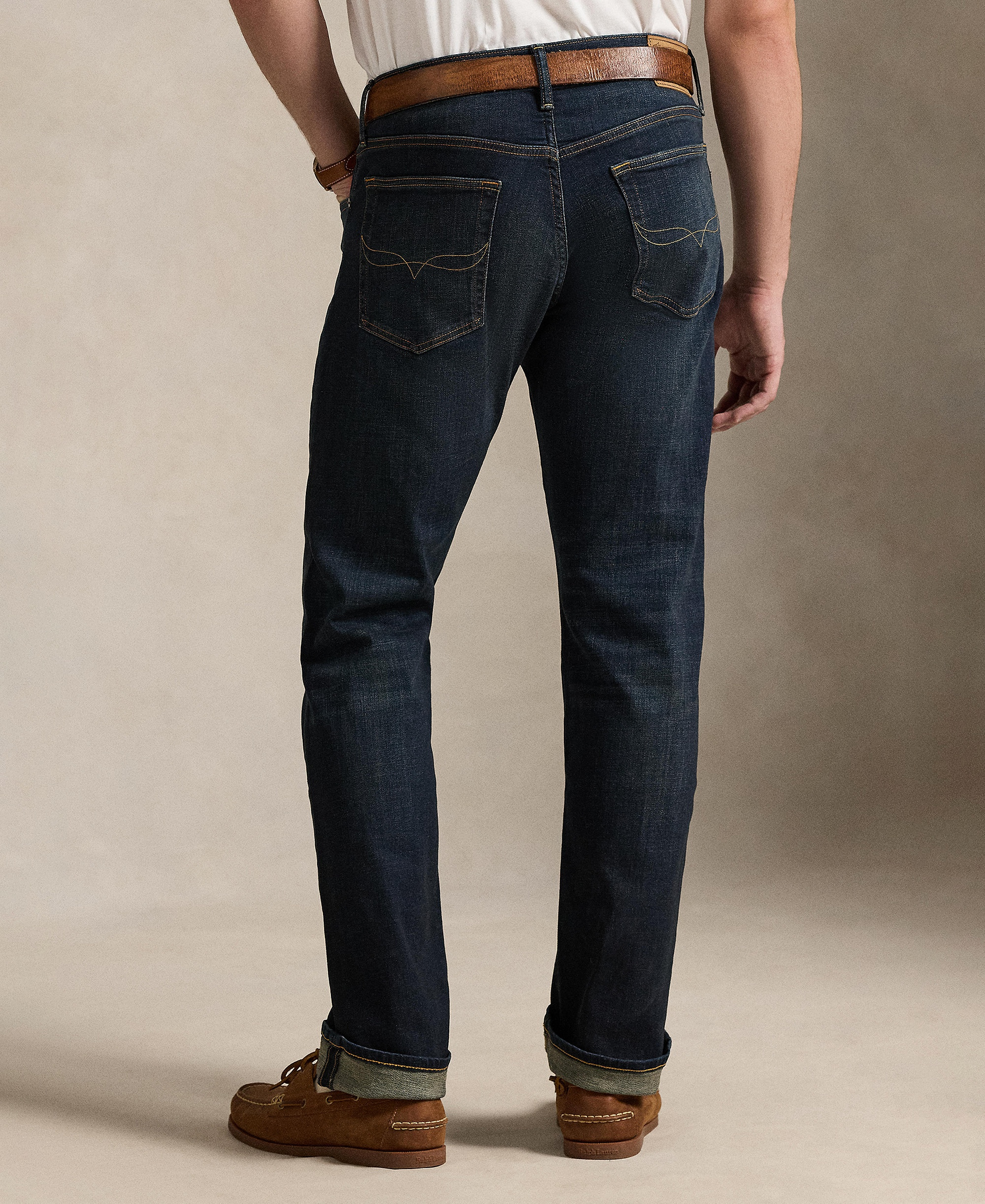 Polo Ralph Lauren Men's Hampton Relaxed Straight Jeans - Murphy Dark
