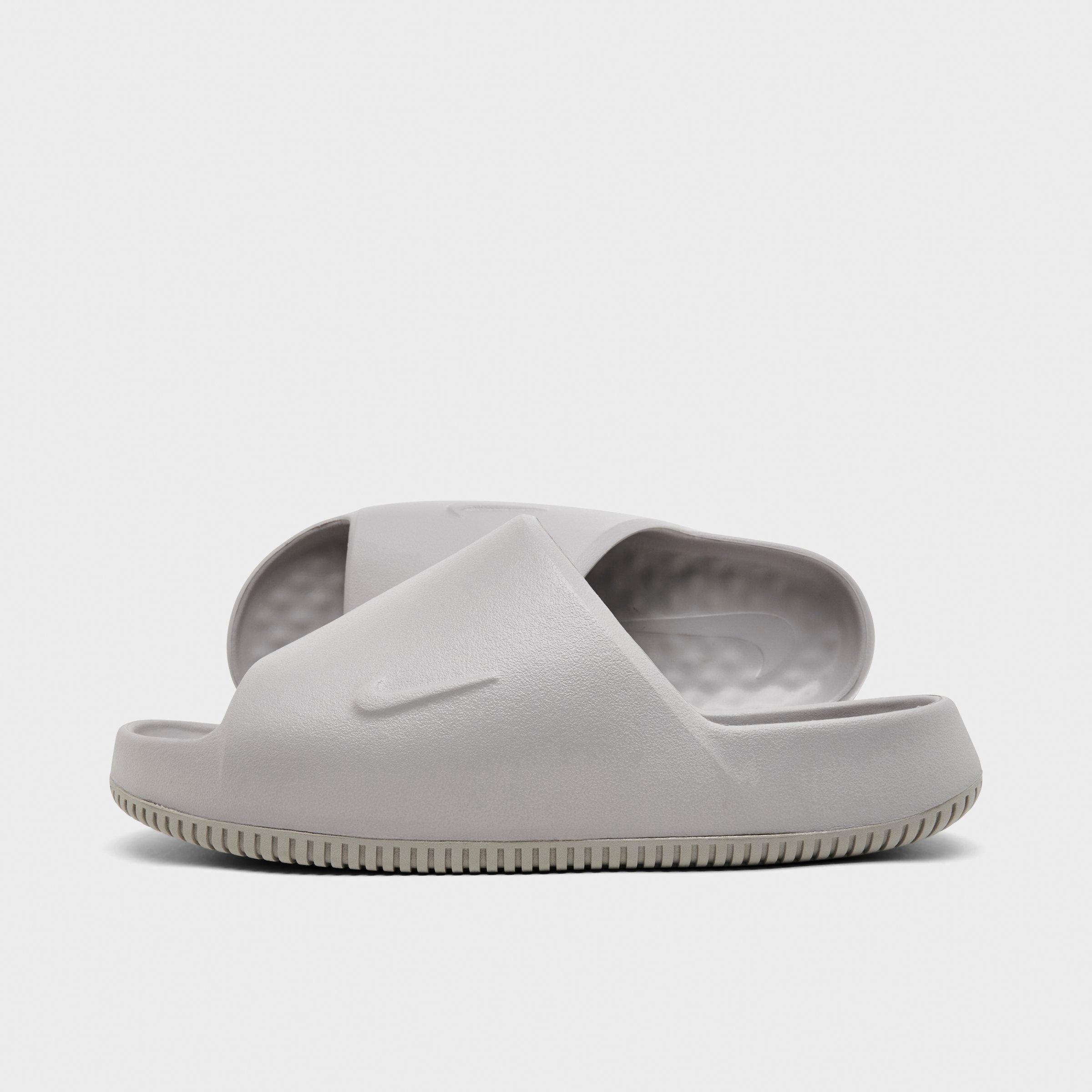 Men's Nithtke Calm 2.0 Slide Sandals - Moon Particle/Moon Particle - Left shoe facing left. Outside of the shoe.
