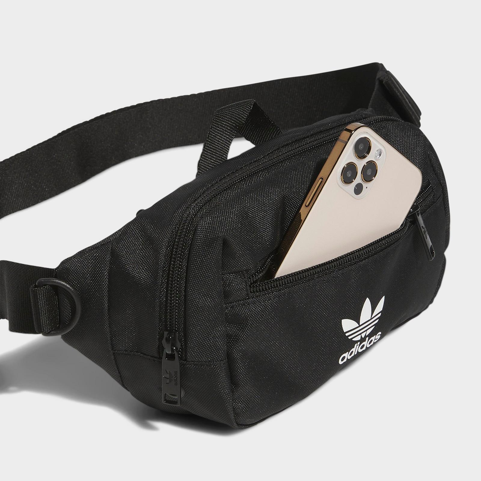 adidas Originals For All Waist Pack - Black/White - view 5