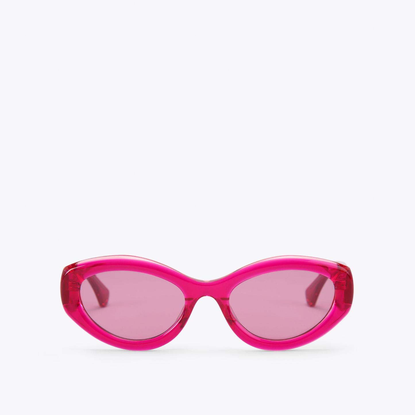 Kurt Geiger London Small Kensington Cat Eye Sunglasses - Pink