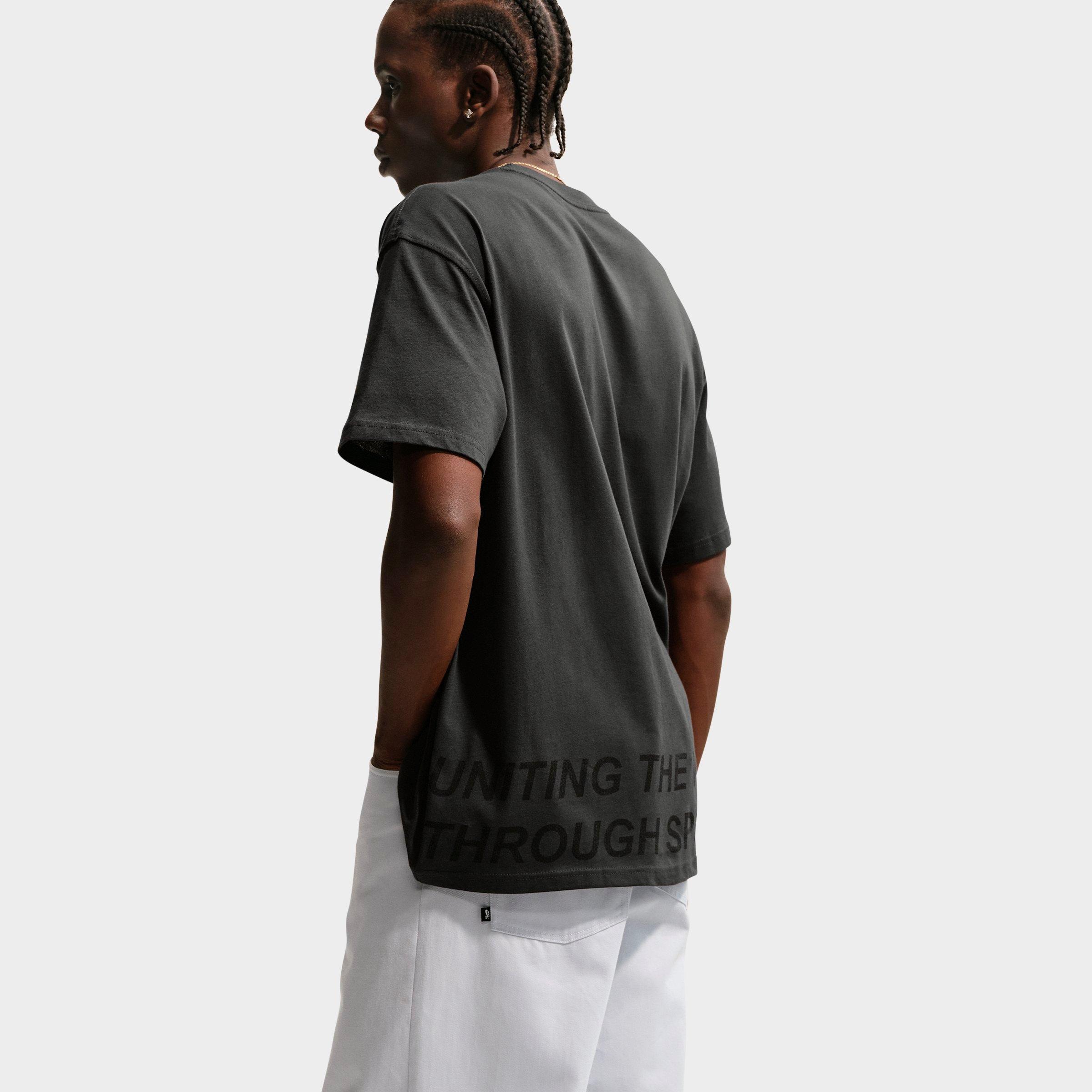 Men's Nithtke Sportswear Uniting Through Sport T-Shirt - Off Noir